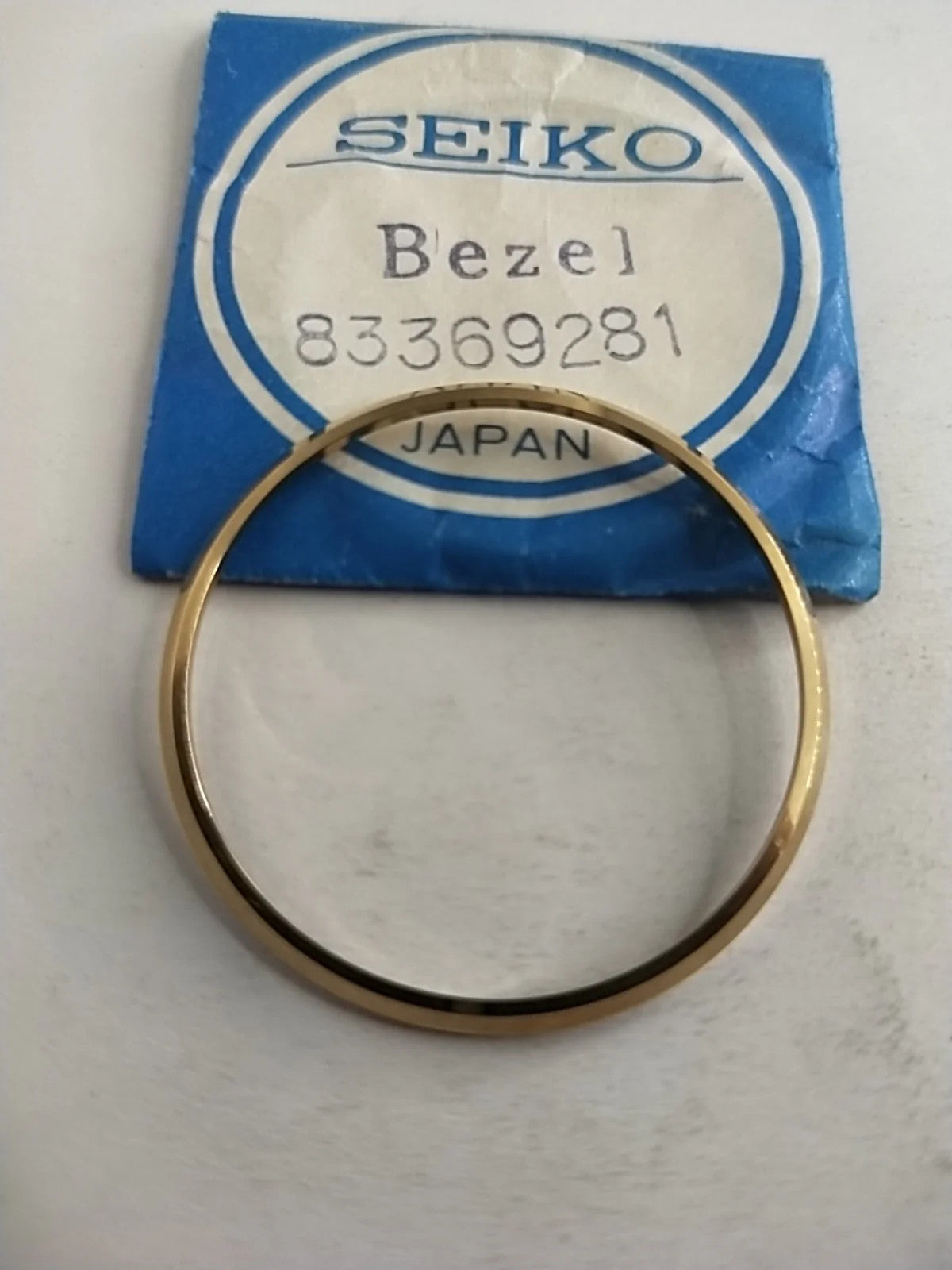 NOS Seiko original Bezel / Part 8336 9281