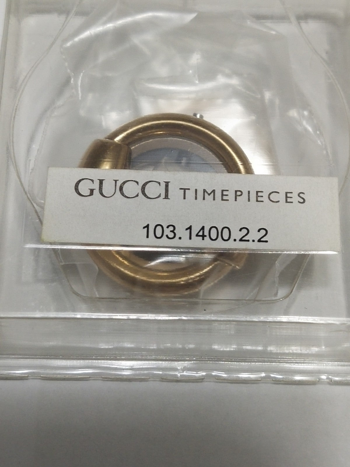 GUCCI Original / Complete Case/ Part No. 103.1400.2.2/ 1400L Gold color 