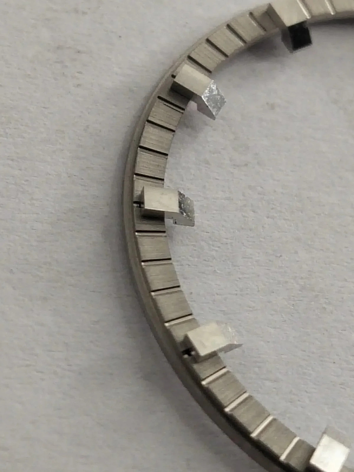 NOS Seiko Dial Ring silver color Part . 83055993