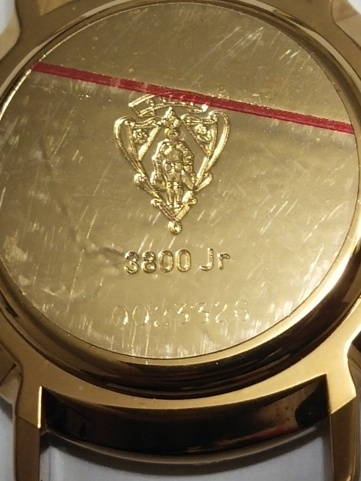 GUCCI Original / Complete Case/ Part No. 102.3800./ 3800jr Gold color 