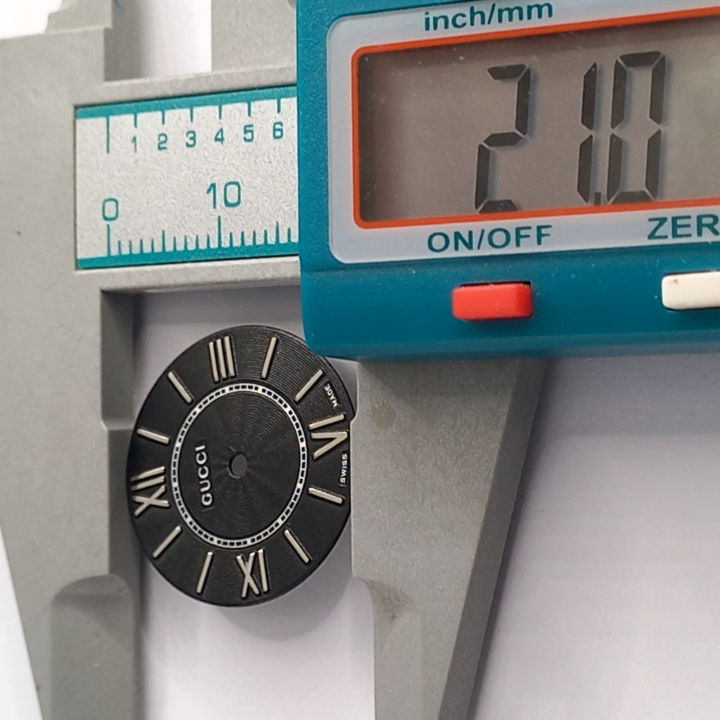 GUCCI Original /  Dail / Part No. 051.A402.2/ Color  BLACK