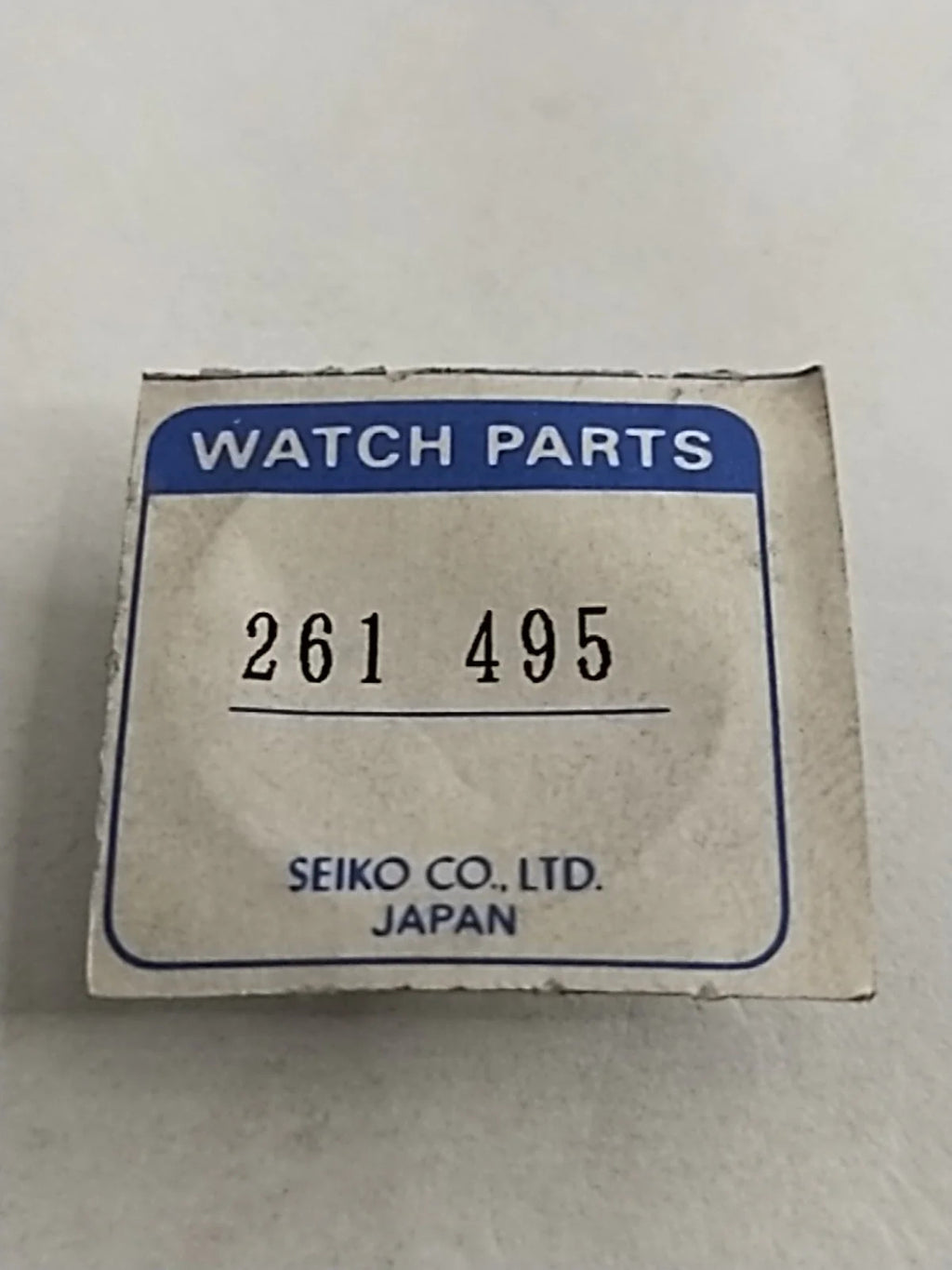 NOS Seiko Parts 261 495