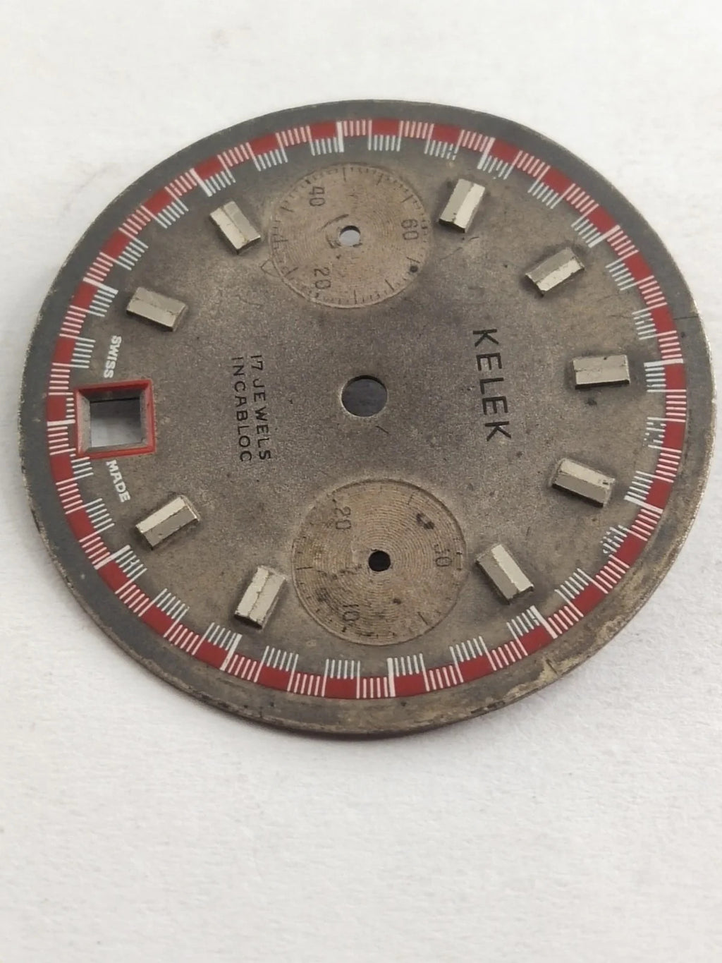 Original Dial / KELEK / Breitling FLieger Pilot chronograph 7753 Valjoux/ used