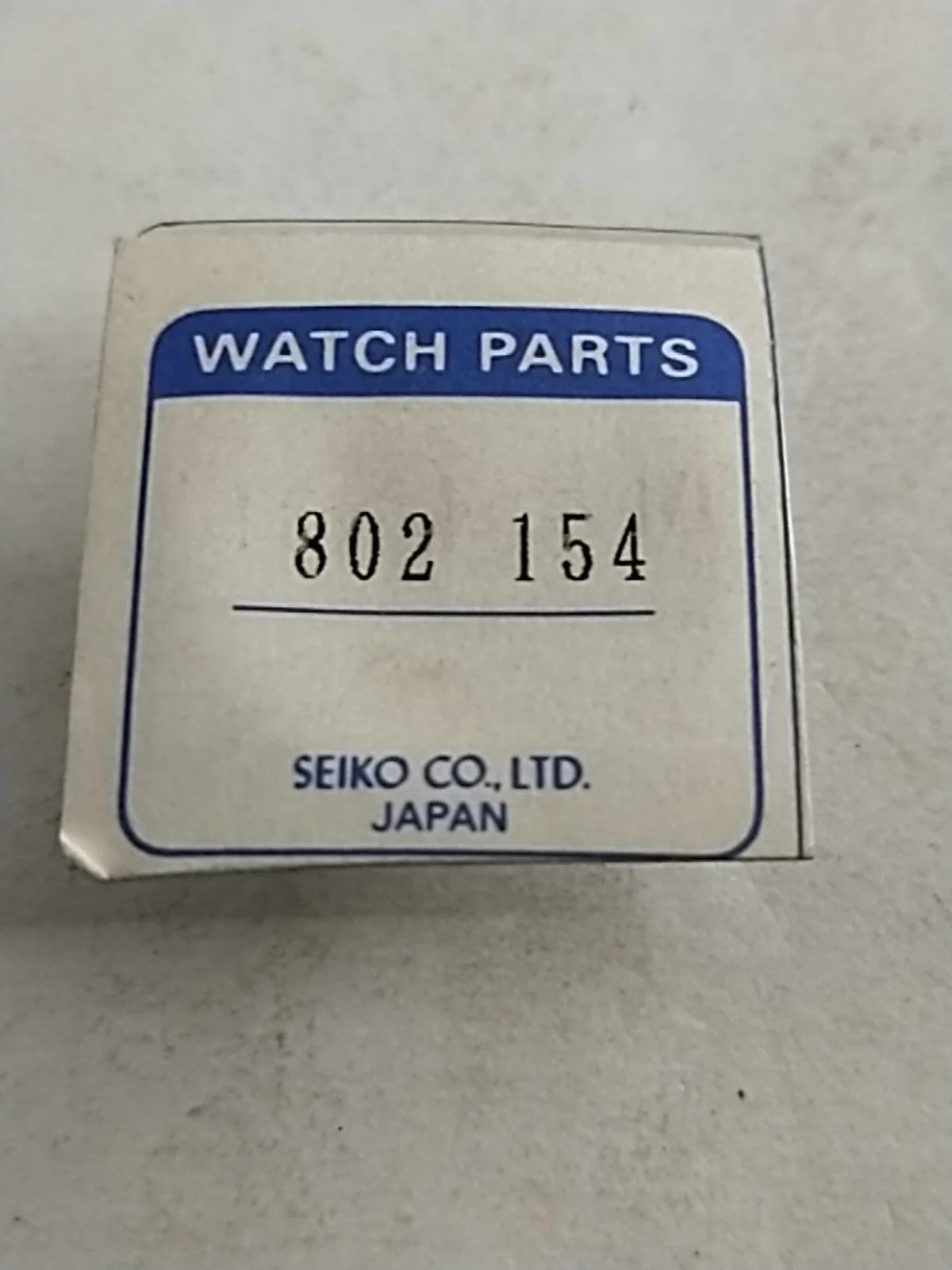 NOS Seiko Draiving wheel Parts 802 154