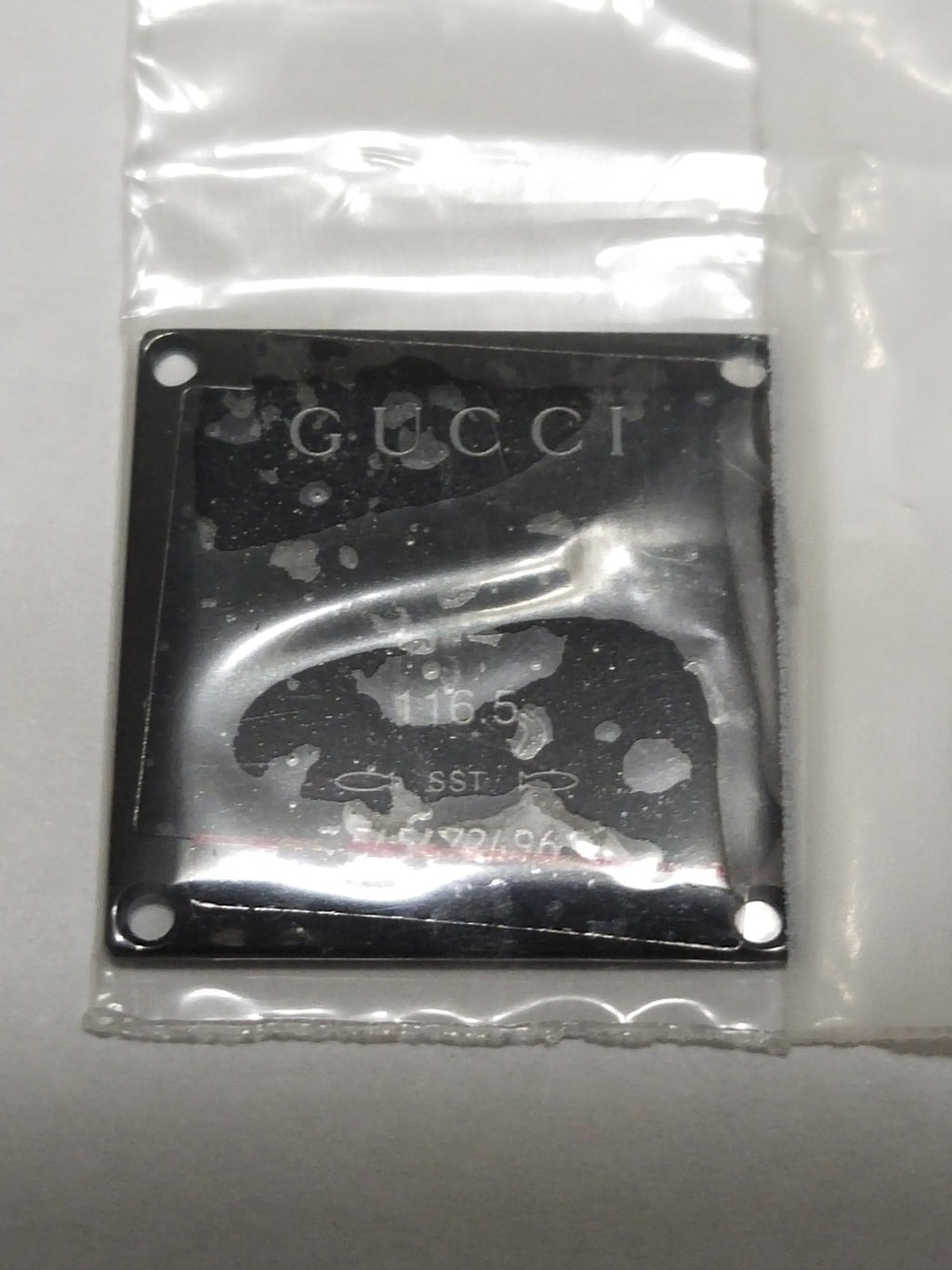 GUCCI Original /  Case Back/Black color  Part No. YDA41062