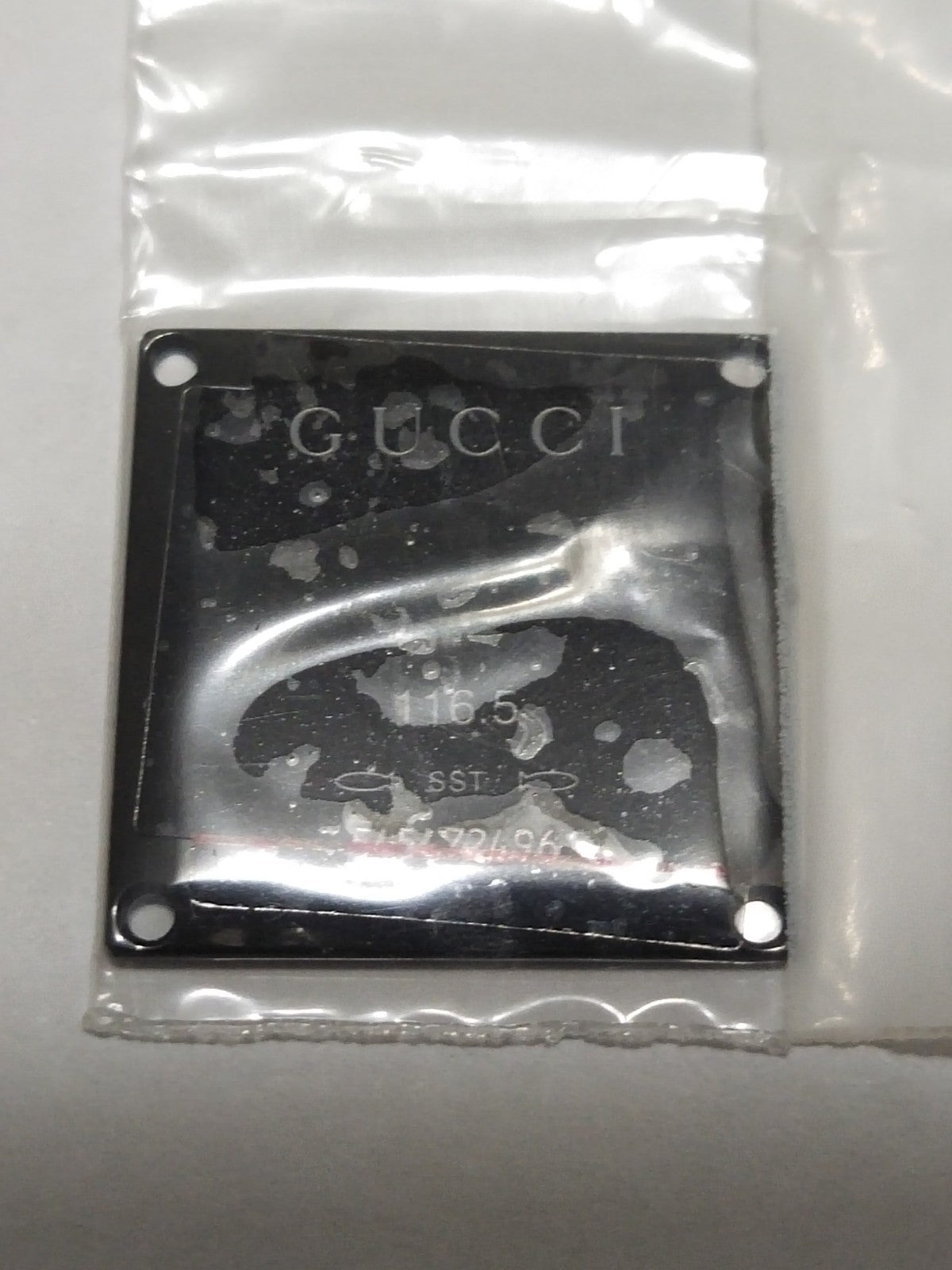 GUCCI Original /  Case Back/Black color  Part No. YDA41062