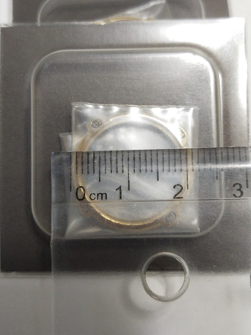 GUCCI Original / Plated Bezel w/Cystal/ Part No. 150.9000.2/ Gold color 