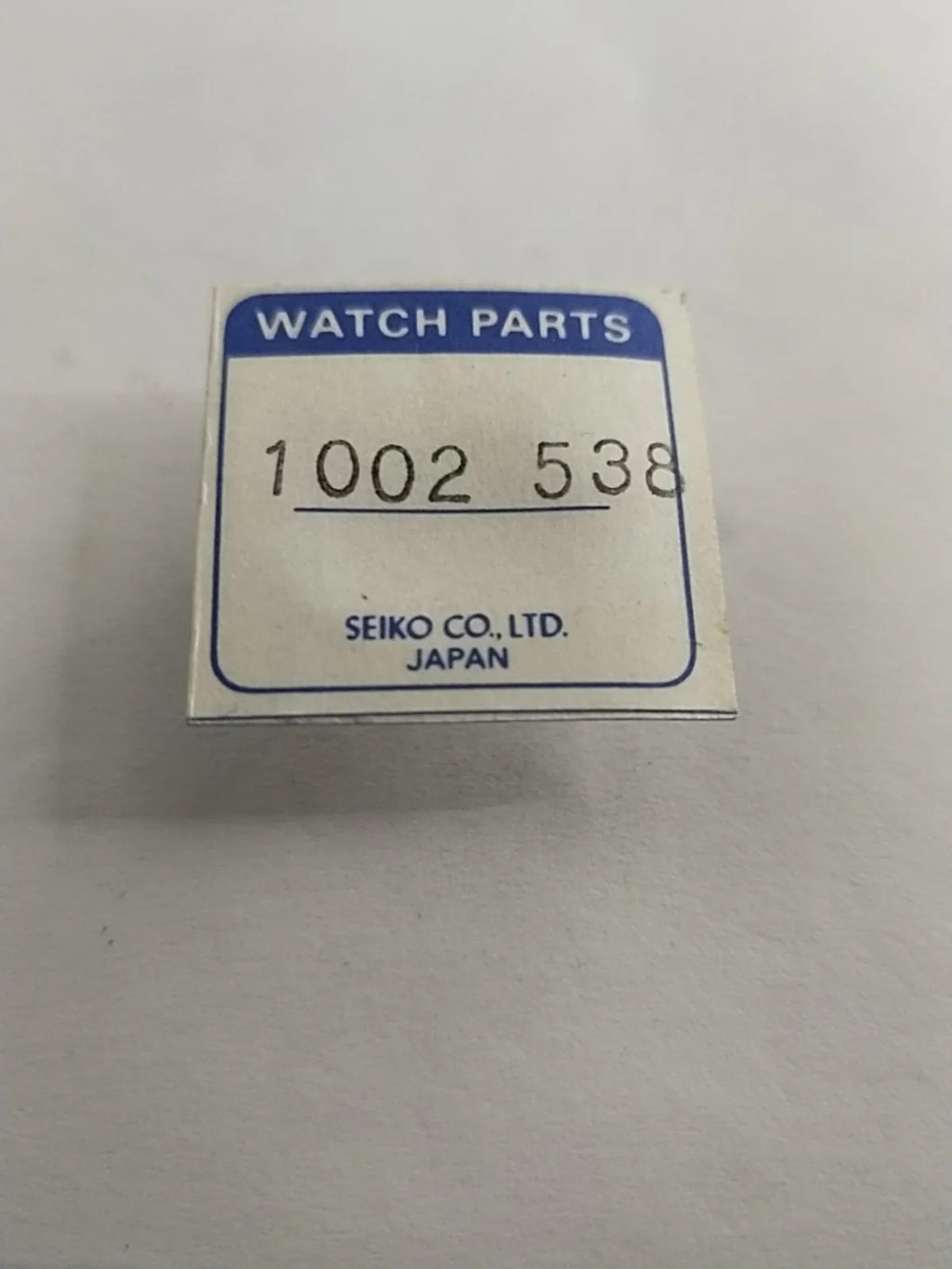 ORIGINAL SEIKO Kinetic Part 1002 538 For Whell Genereteng Rotor.