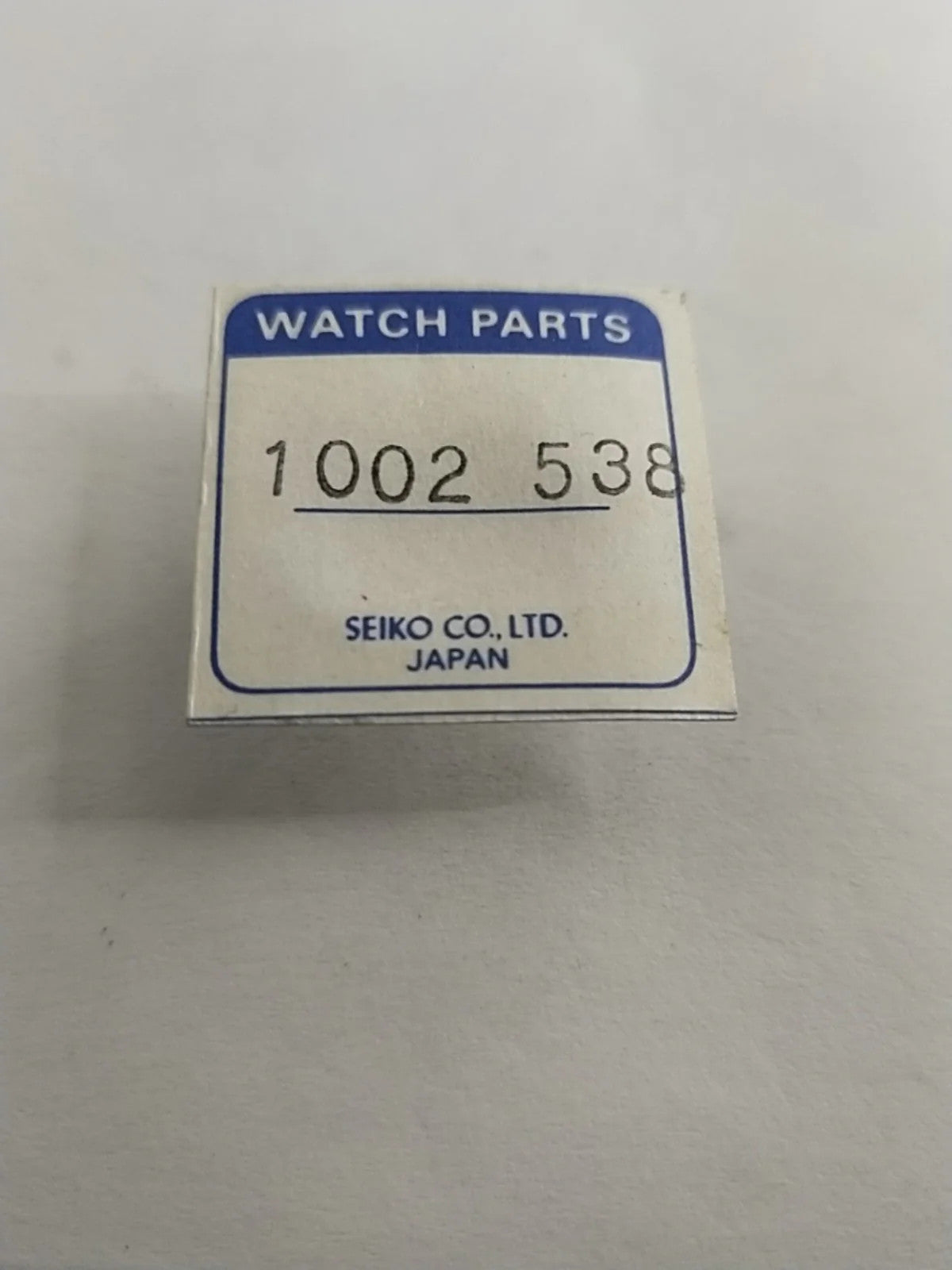 ORIGINAL SEIKO Kinetic Part 1002 538 For Whell Genereteng Rotor.