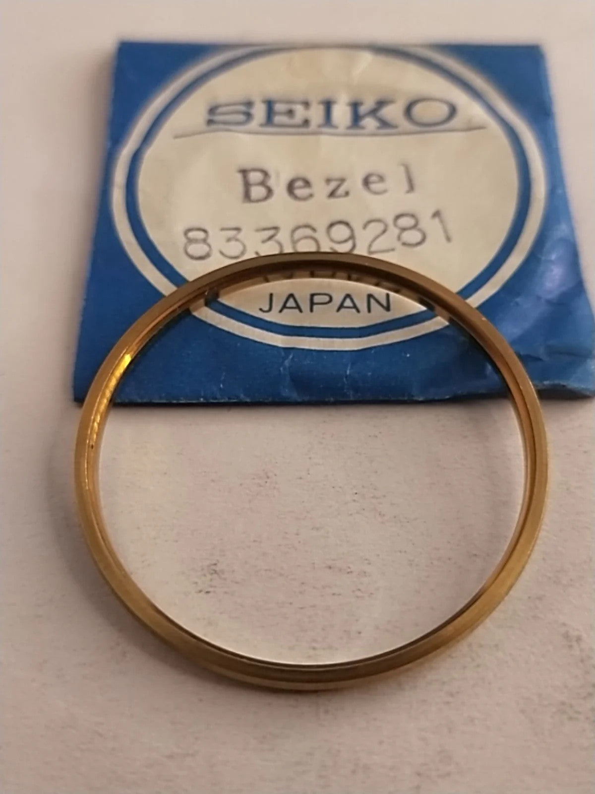 NOS Seiko original Bezel / Part 8336 9281