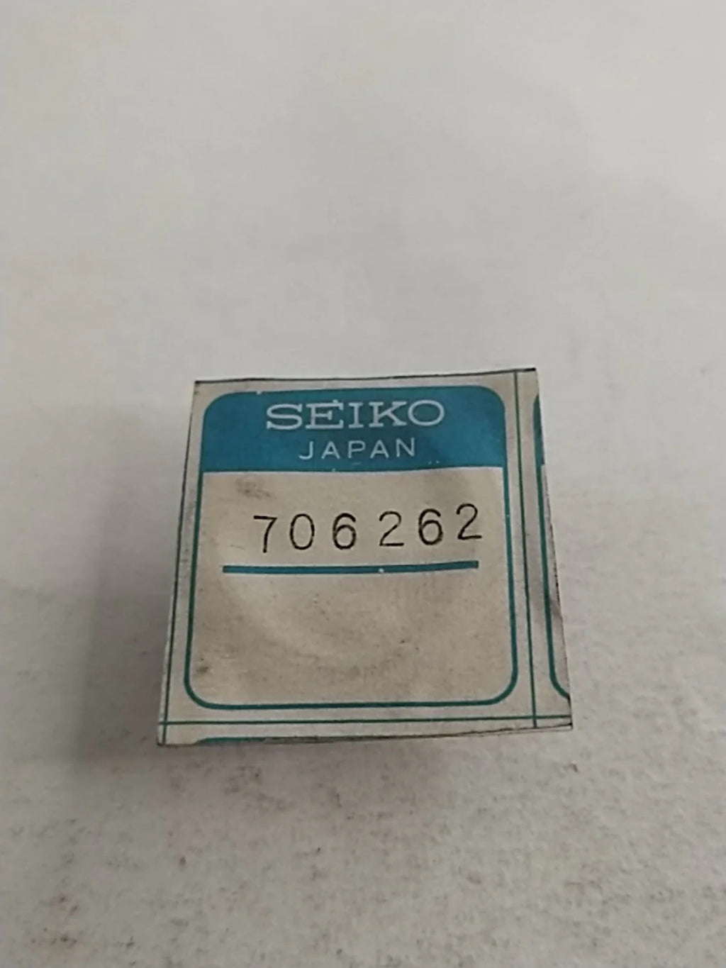 NOS Seiko Parts 706 262
