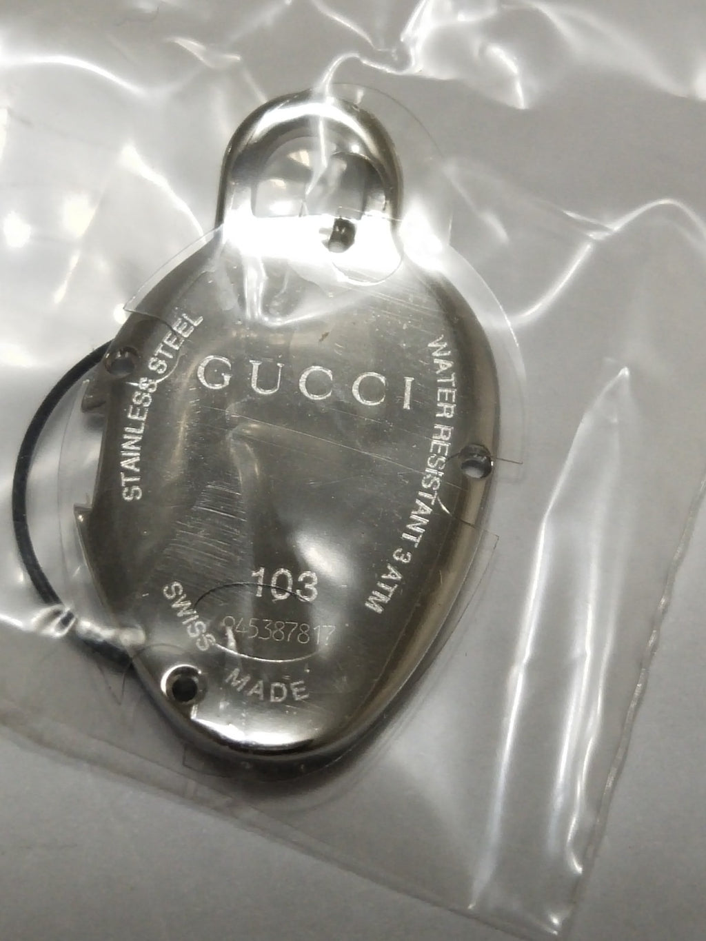 GUCCI Original /  Case Back/ Part No. YDA41007