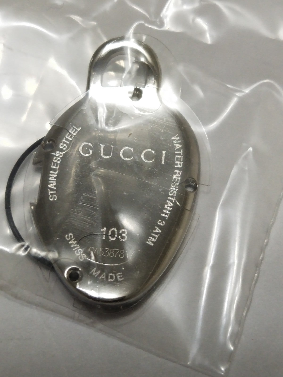 GUCCI Original /  Case Back/ Part No. YDA41007