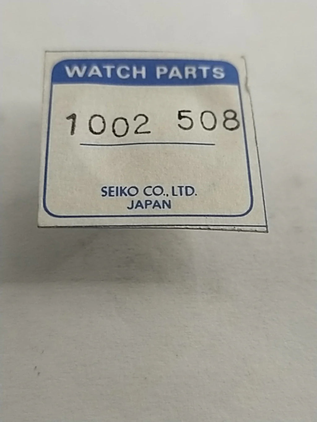 ORIGINAL SEIKO Kinetic Part 1002 508 For Whell Genereteng Rotor.