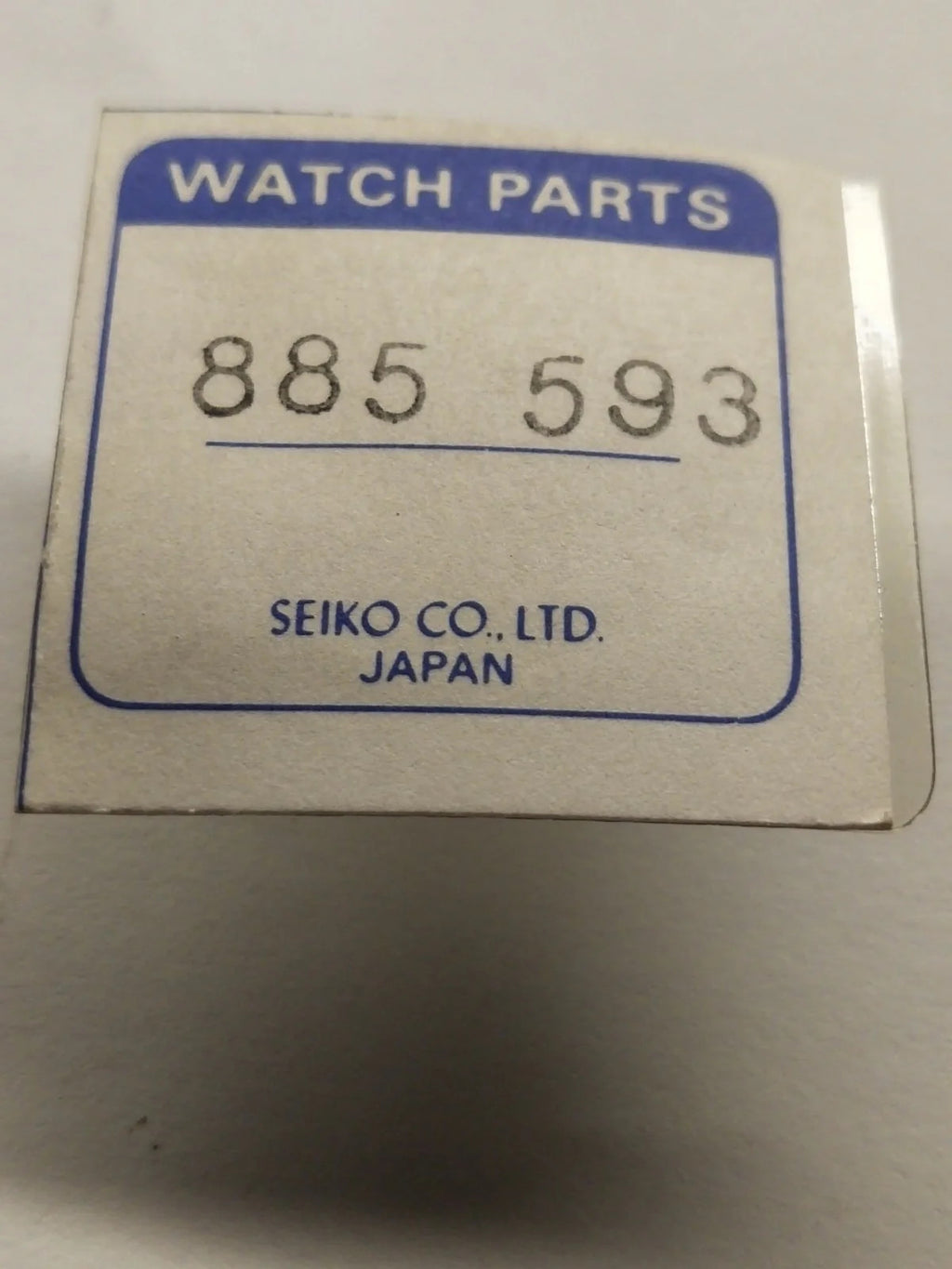 NOS Seiko part 885 593