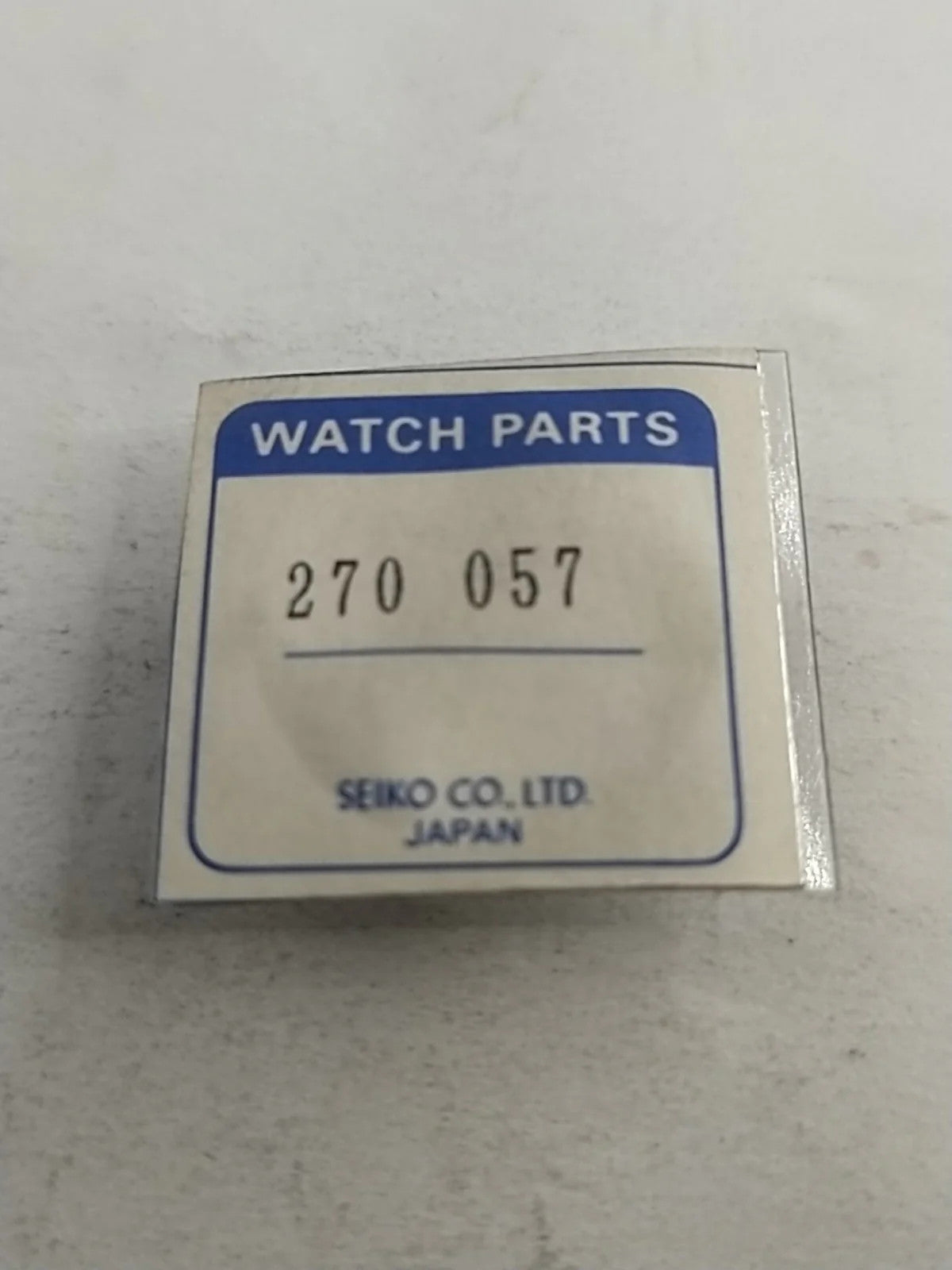 NOS Seiko Parts 270 057