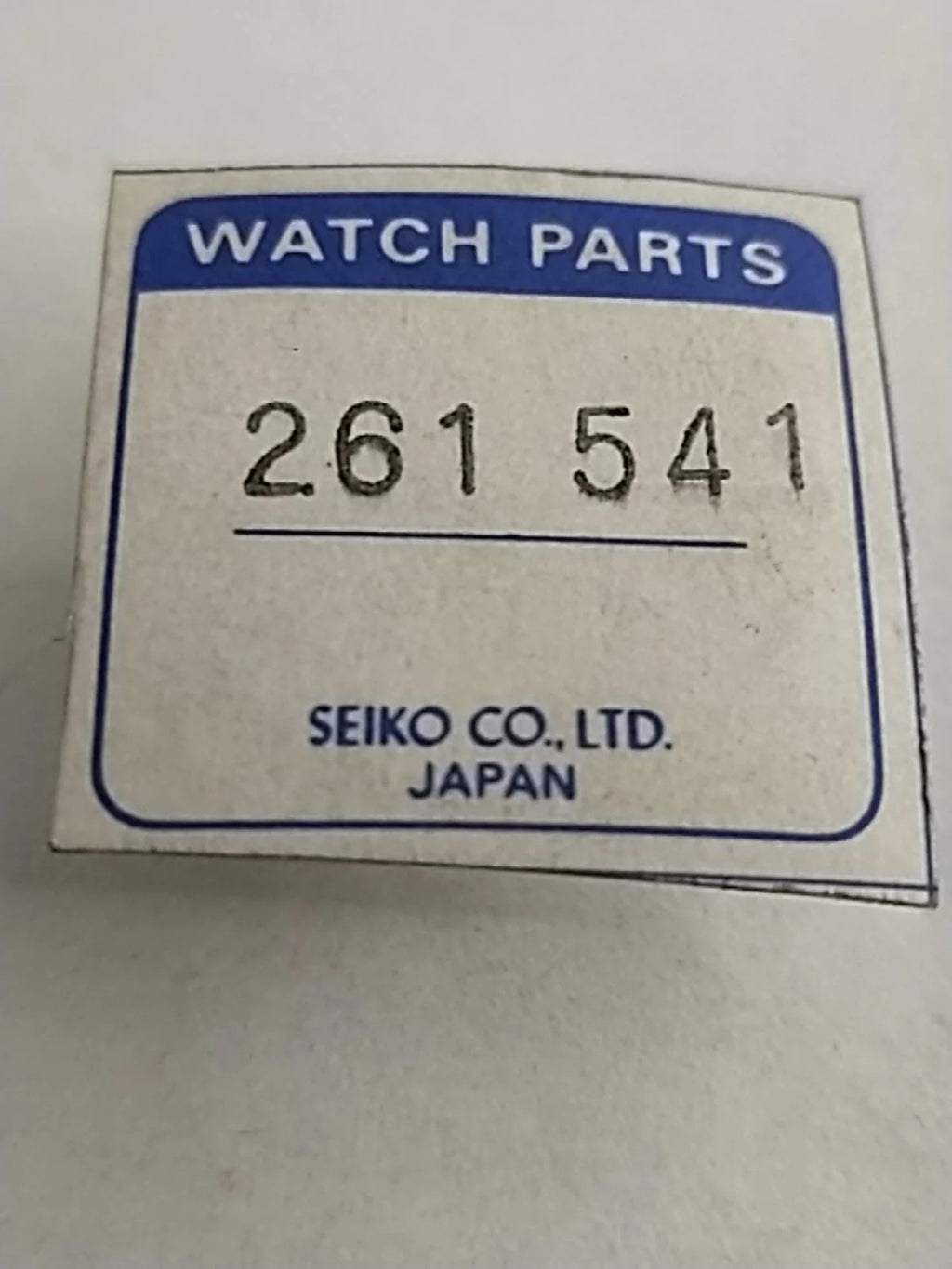 NOS Seiko Parts 261 541