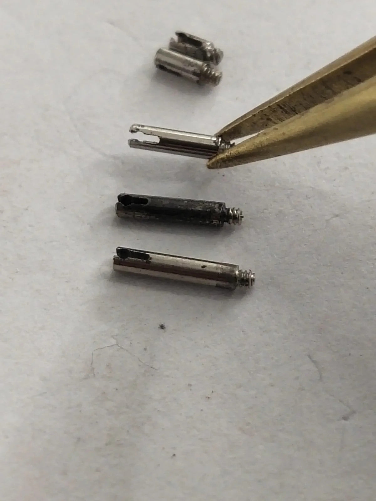 Cartier Split Hand Setting Stem , Crawn Said / For Santos / Used /1ps