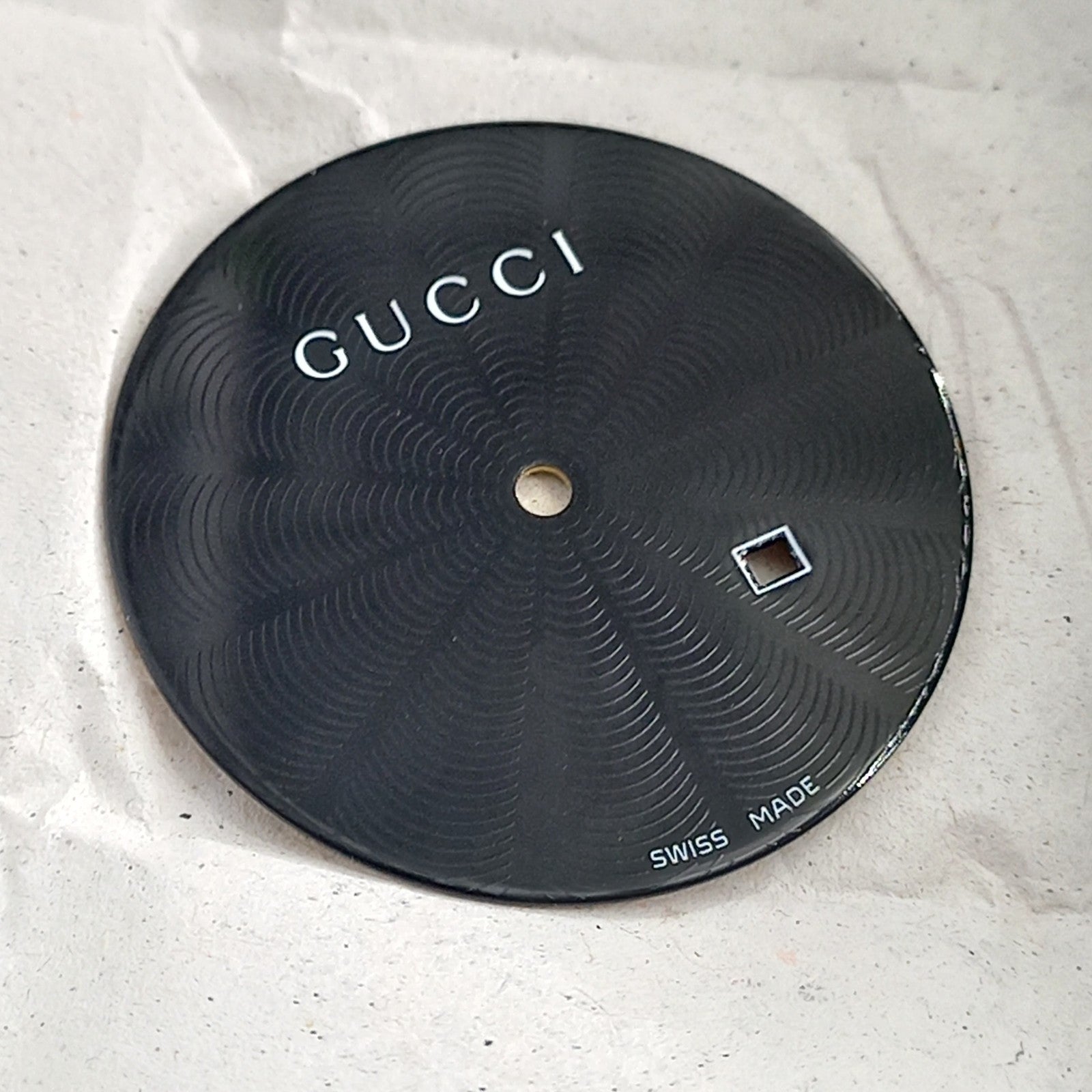 GUCCI Original /  Dail / Part No.YDA05248/ COLOR BLACK