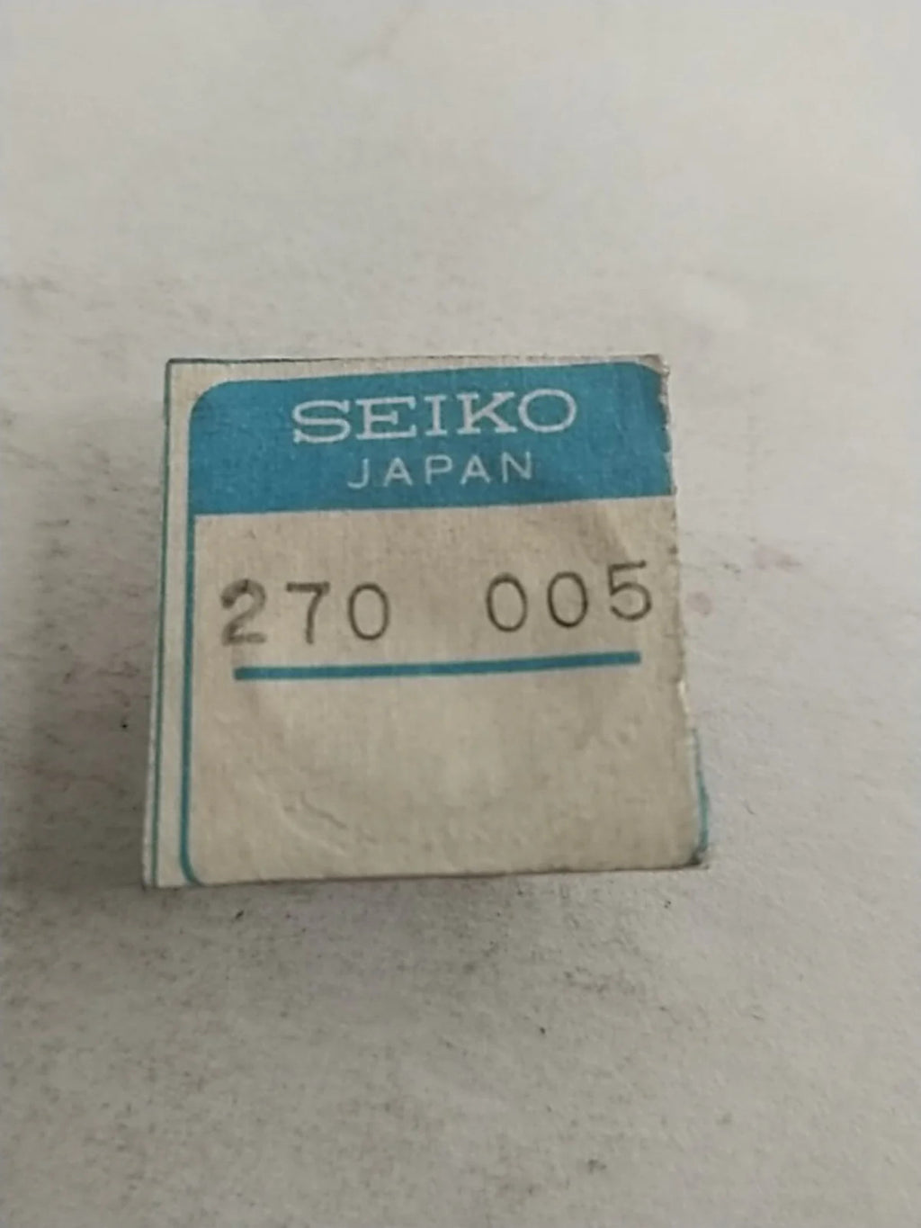 NOS Seiko Parts 270 005