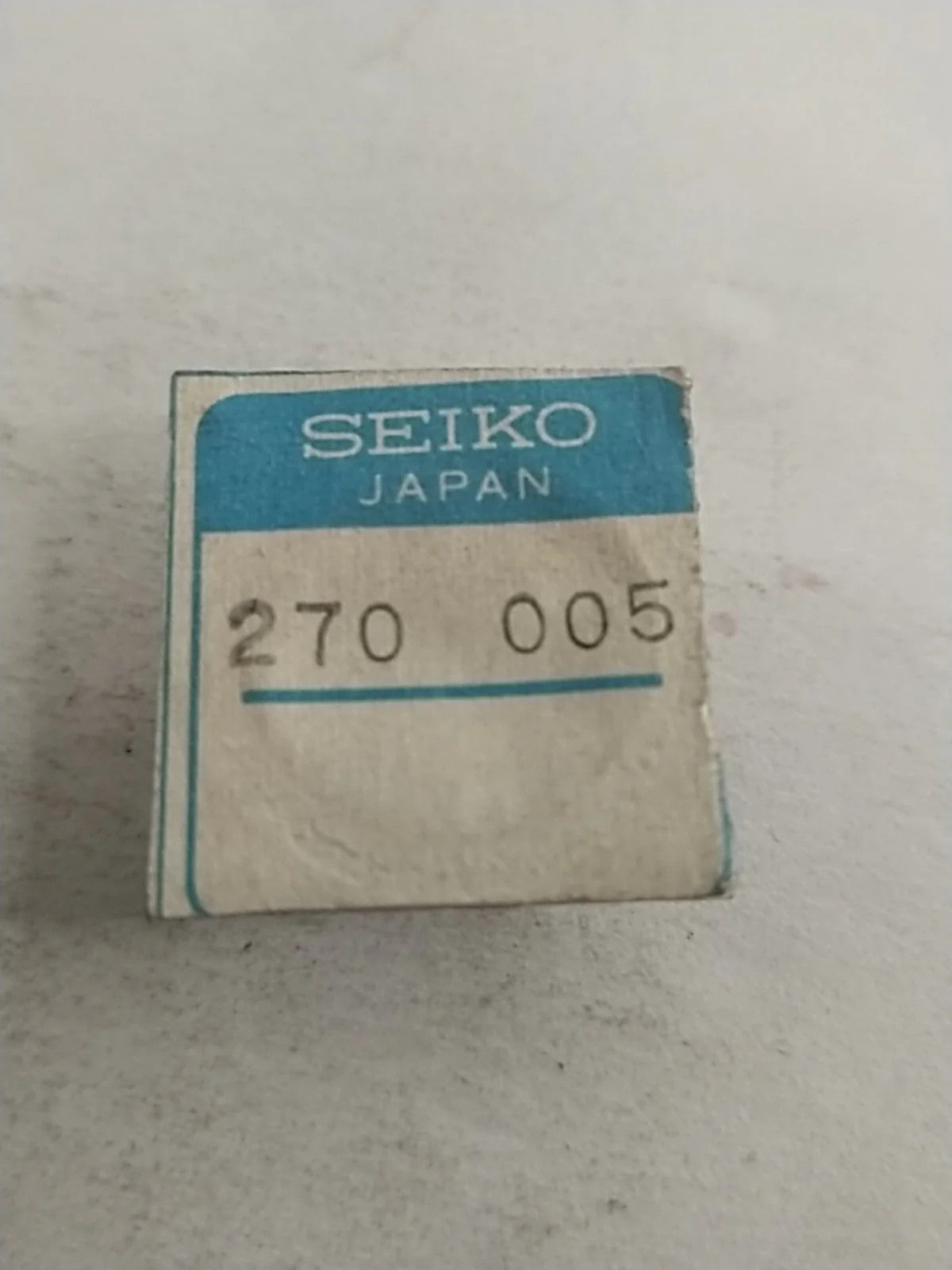 NOS Seiko Parts 270 005