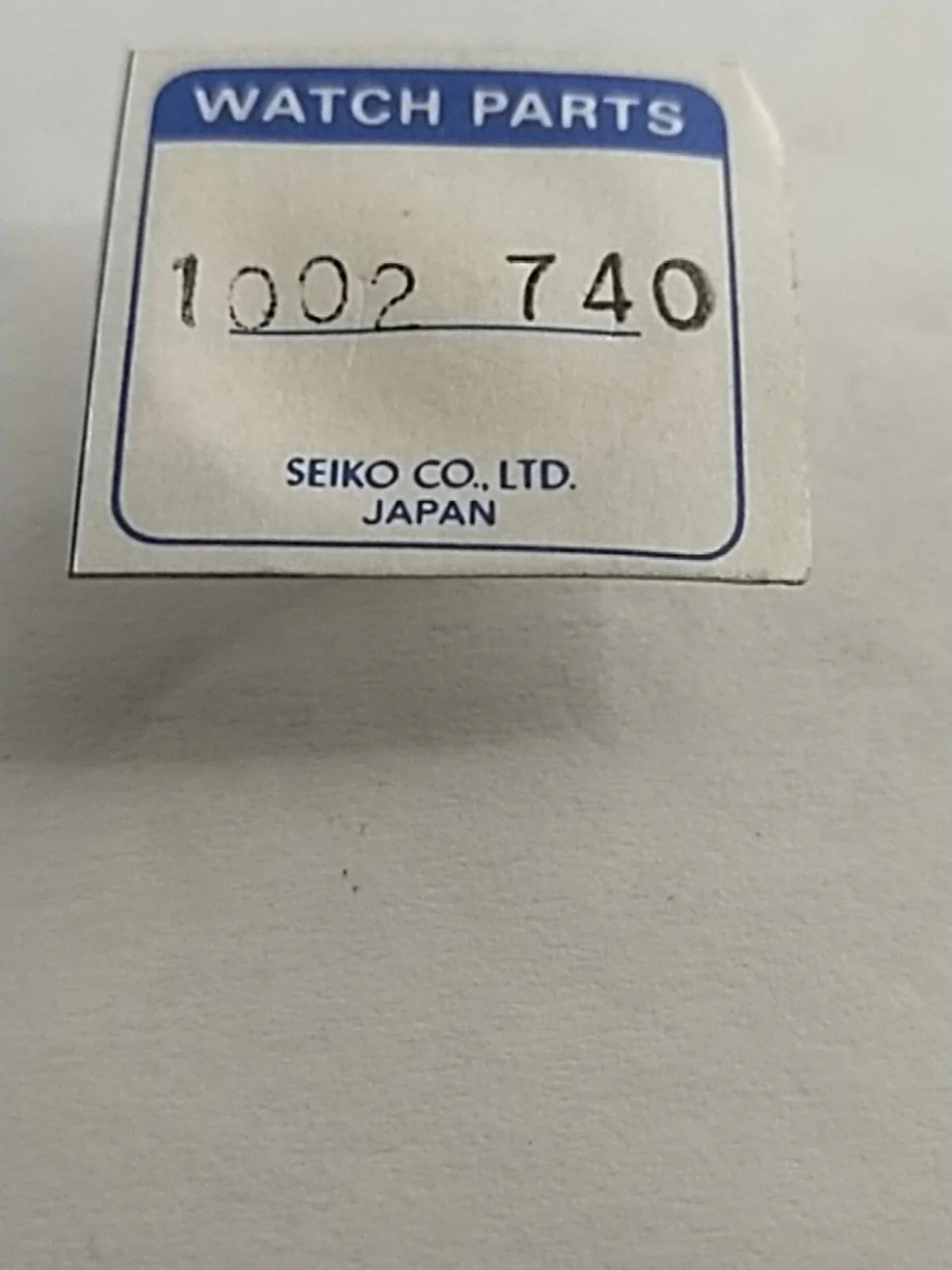 ORIGINAL SEIKO Kinetic Part 1002 740 For Whell Genereteng Rotor.