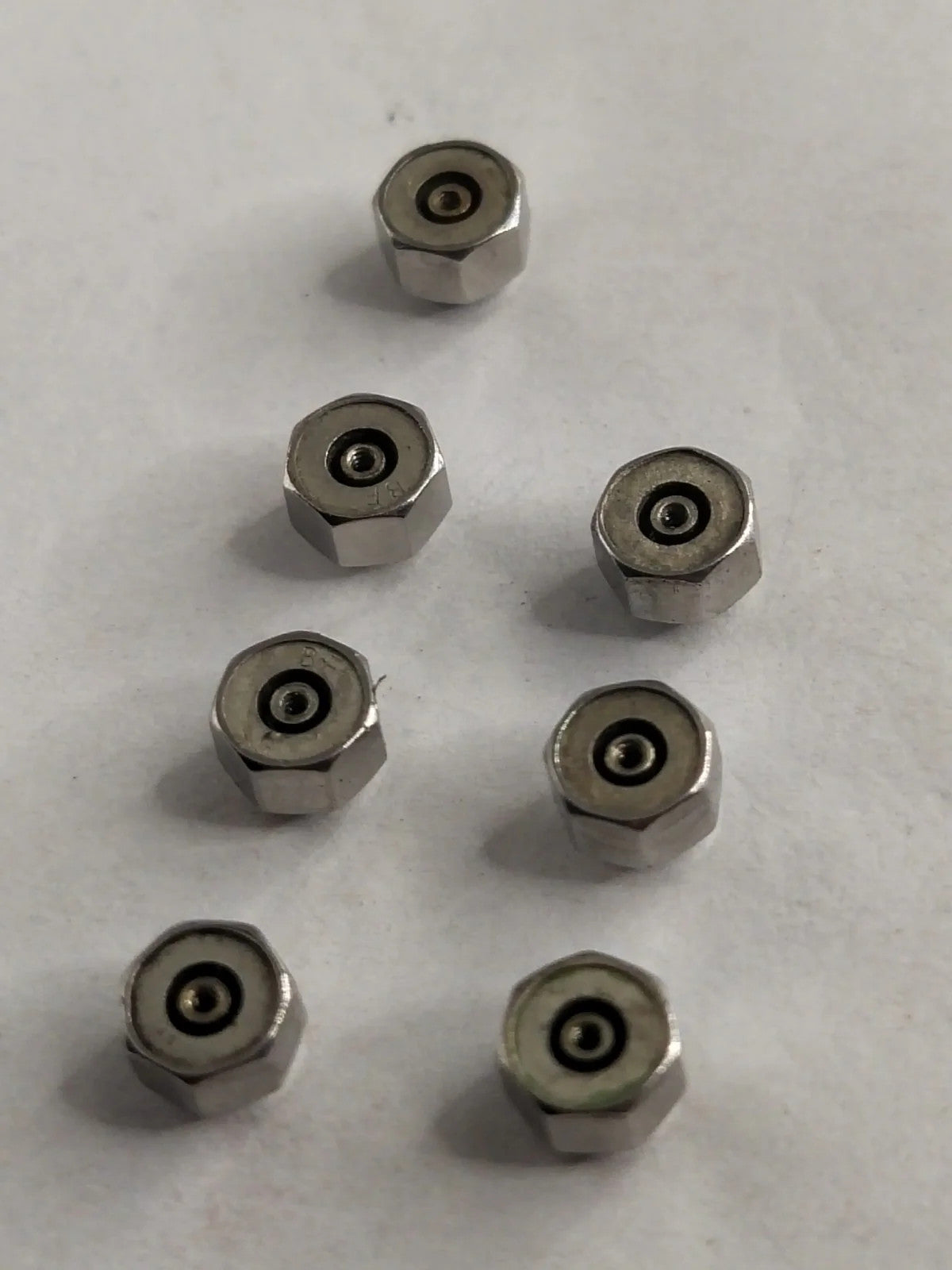 Original Cartier Santos Stainles Steel Crown/4.7 / dark blue stone/Used .....1ps