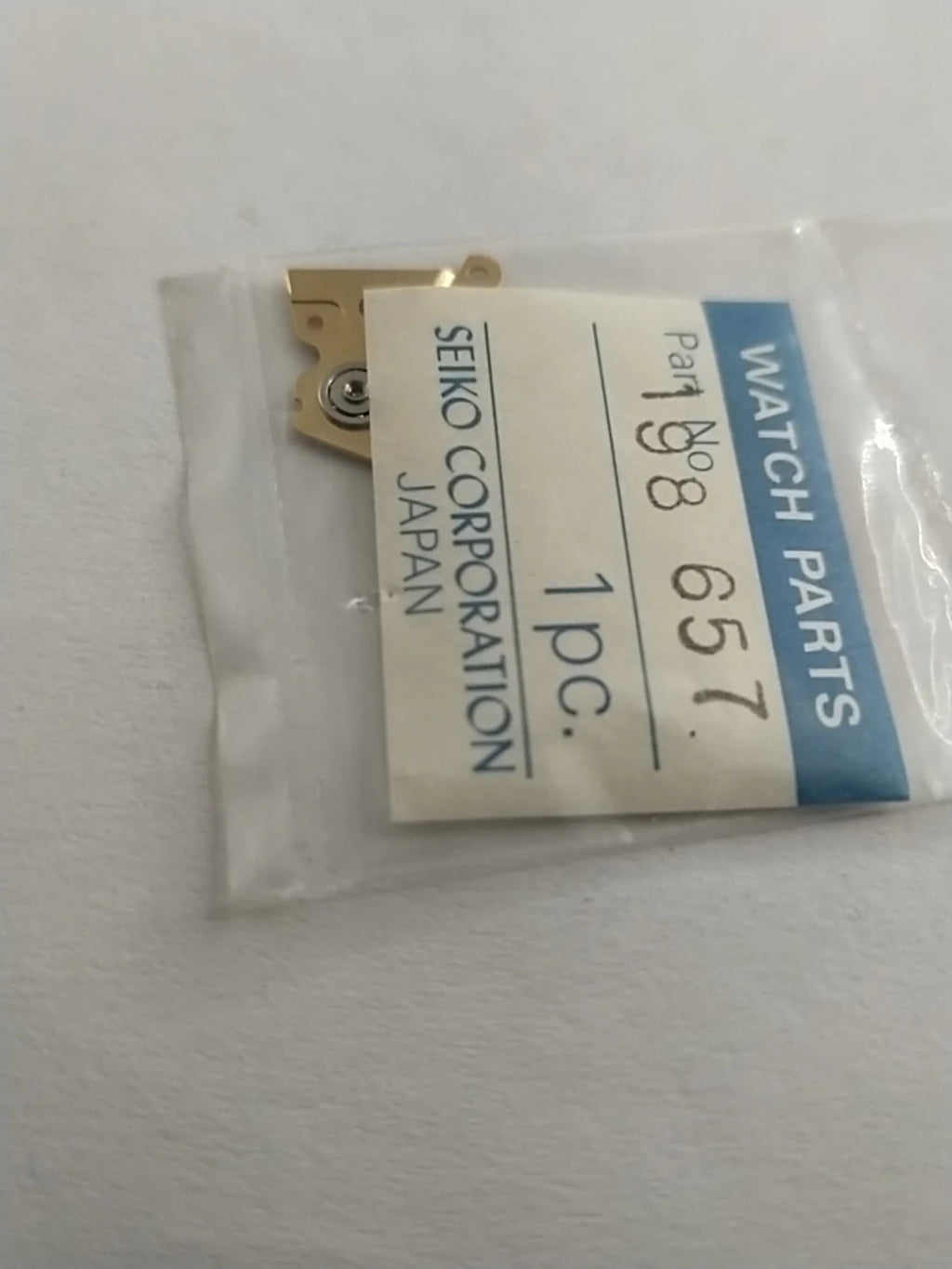 ORIGINAL SEIKO Kinetic Oscillating Weight Bridge Part 198 657 Cal 7M22A