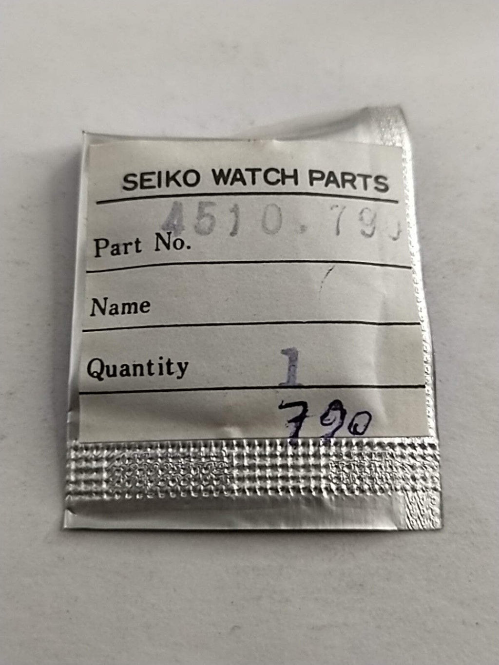 NOS Seiko 4510 790 Liquid Crystal Panel LCD Cal /A169A