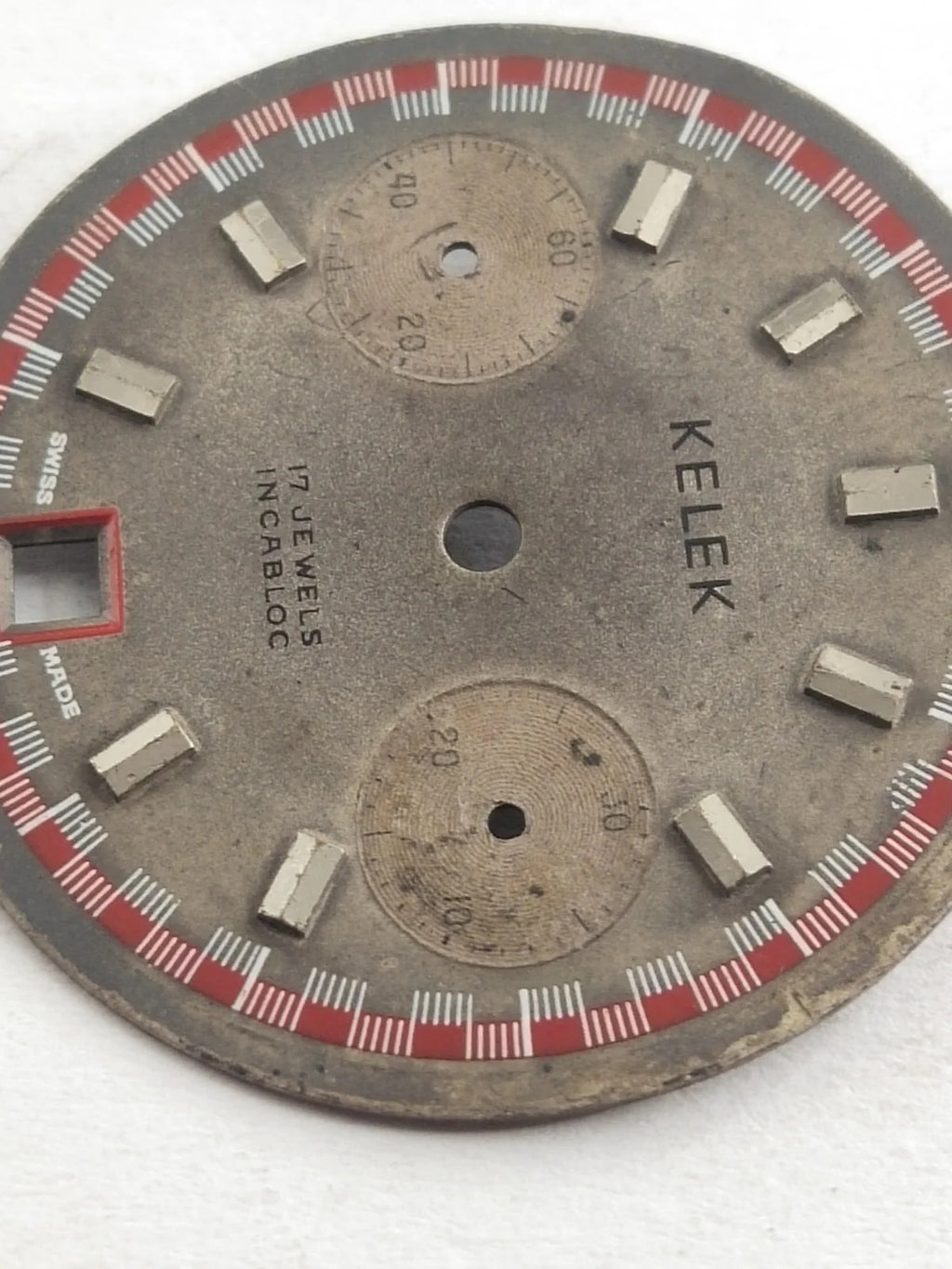 Original Dial / KELEK / Breitling FLieger Pilot chronograph 7753 Valjoux/ used