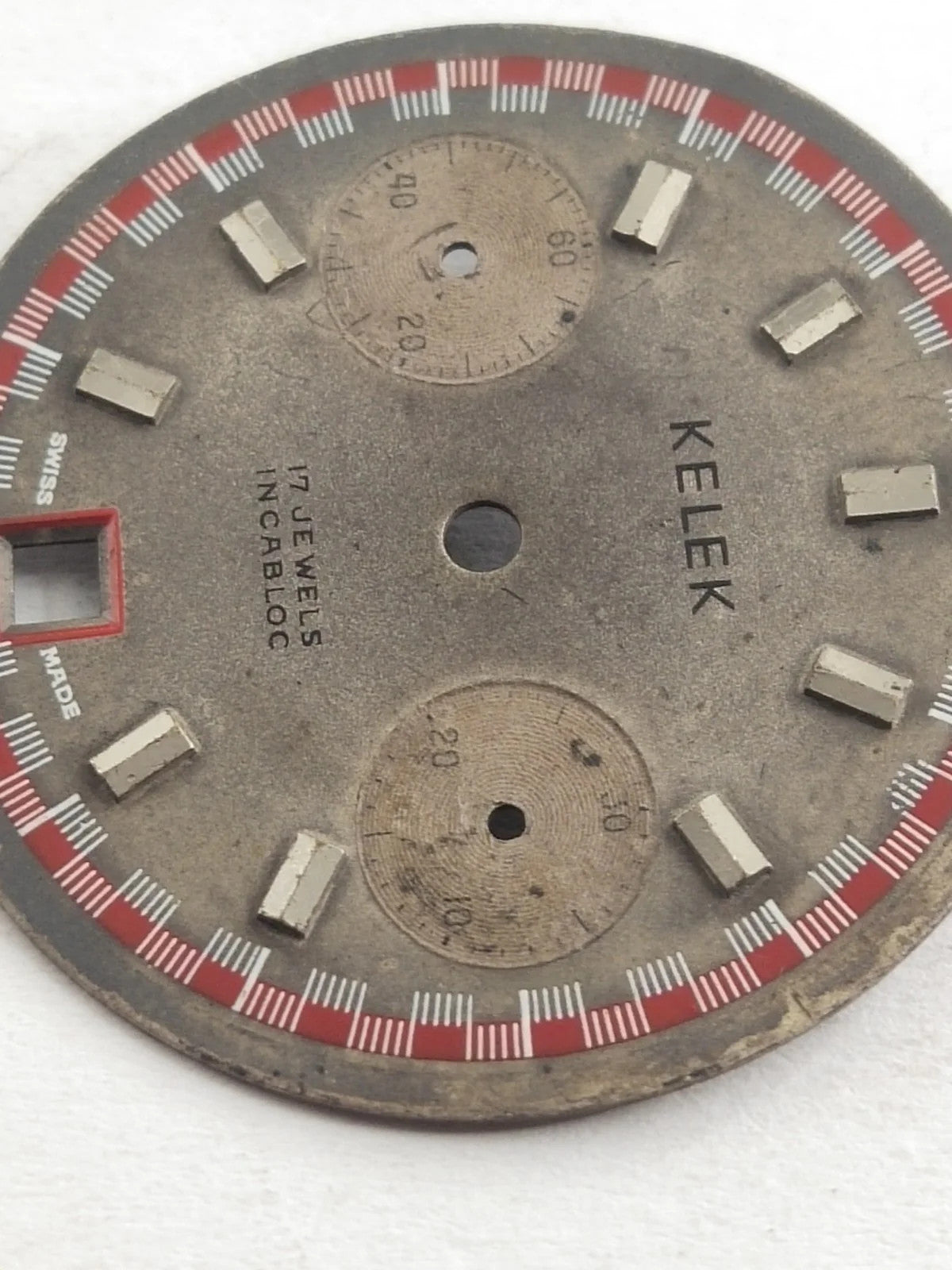 Original Dial / KELEK / Breitling FLieger Pilot chronograph 7753 Valjoux/ used