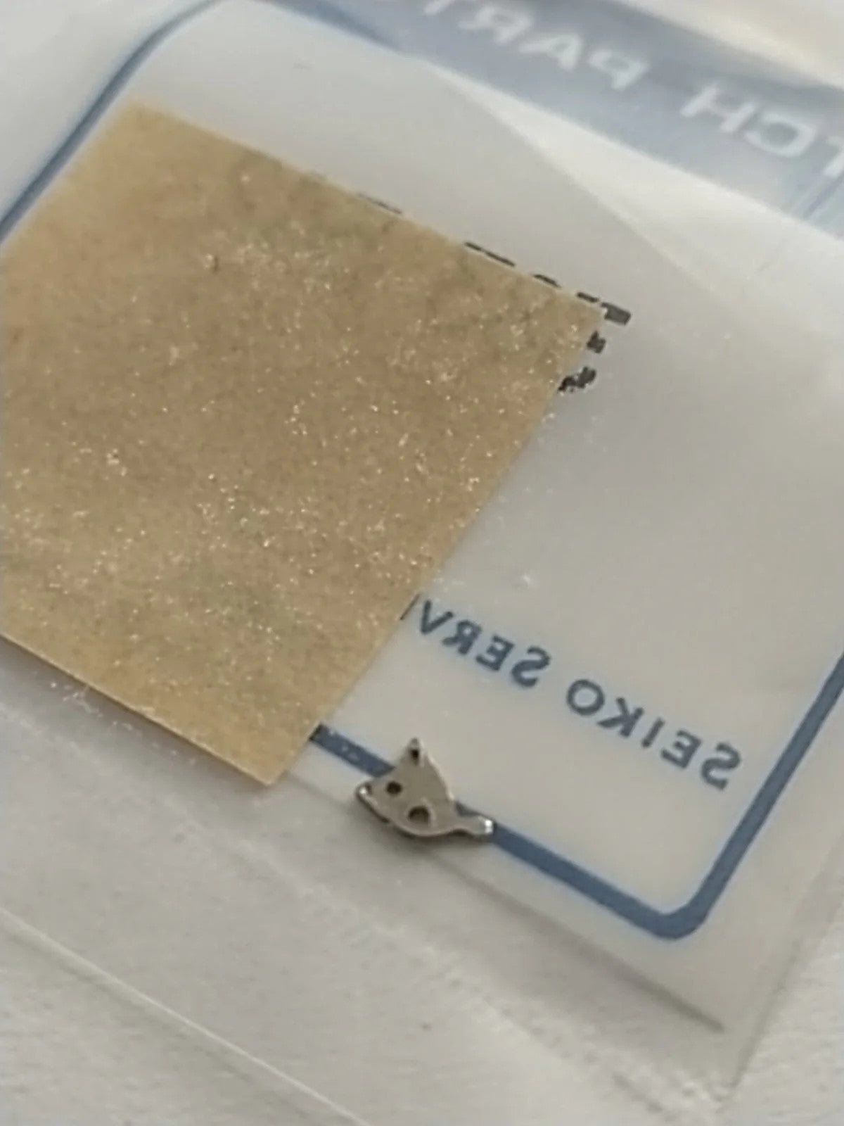 ORIGINAL SEIKO PARTS / Sitting lever/ Part . 383 542