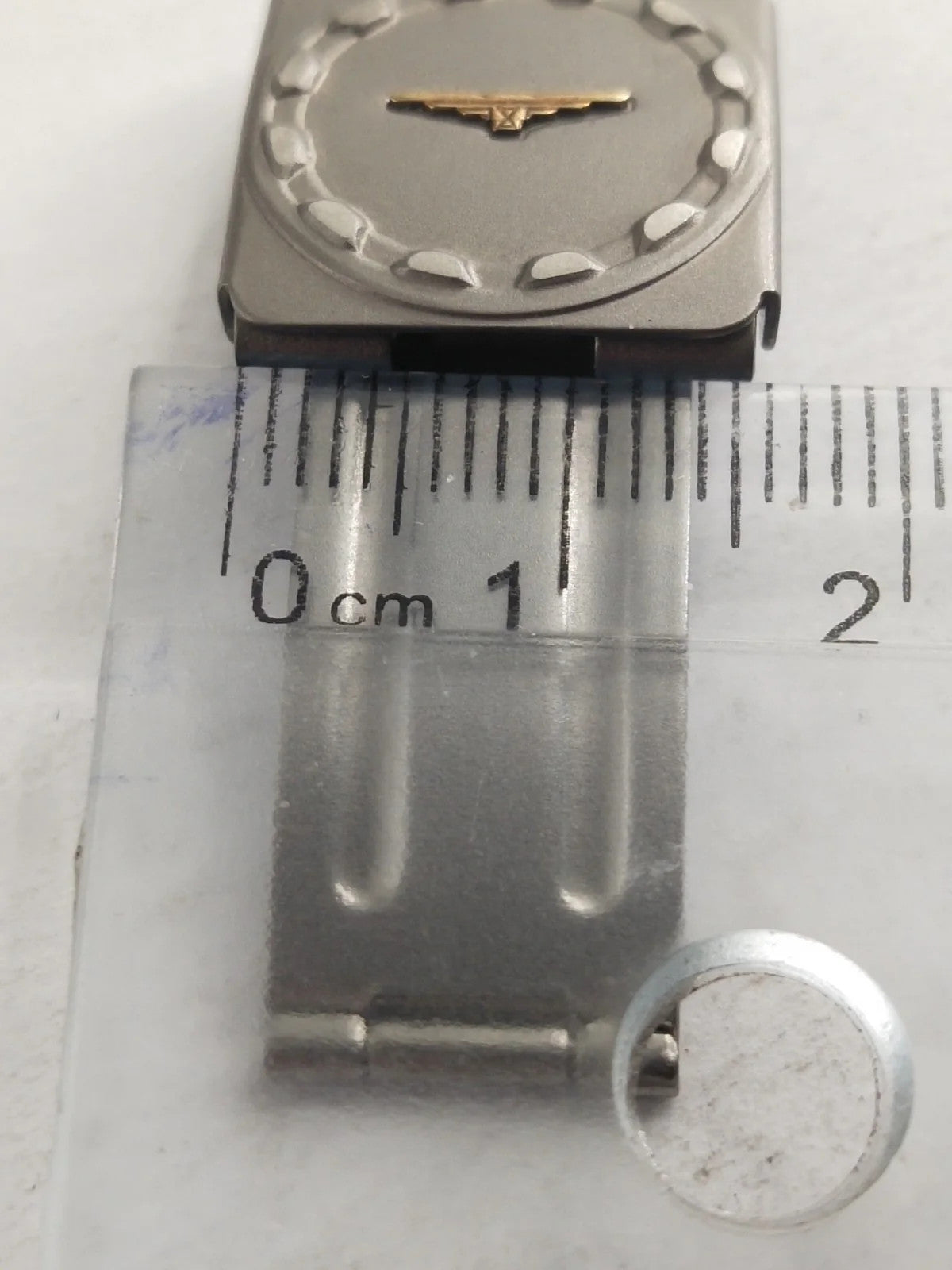 Original Longines Buckle titanium bracelet /17MM/