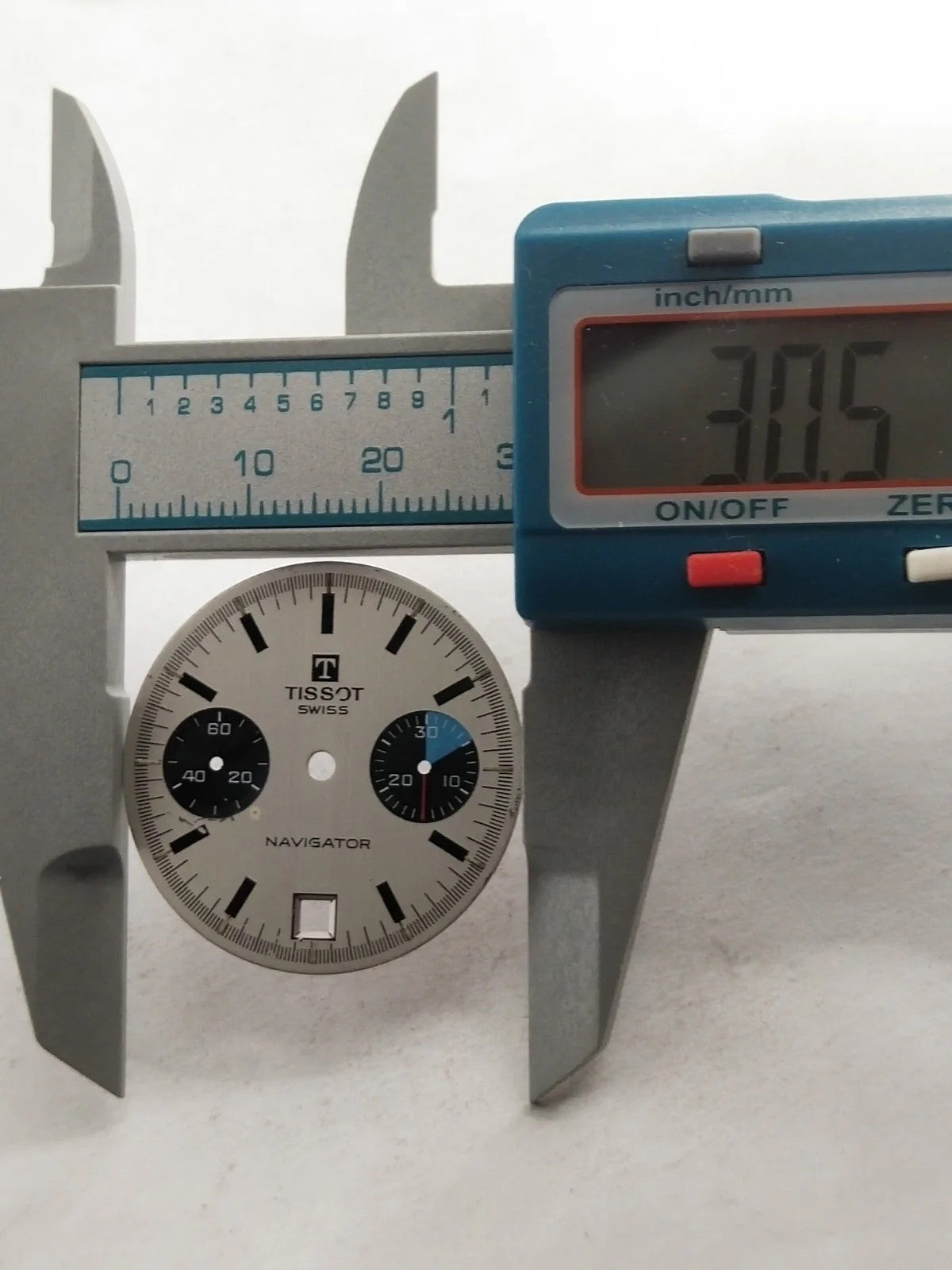 TISSOT Dial NAVIGATOR used chronograph Movement 7733/34