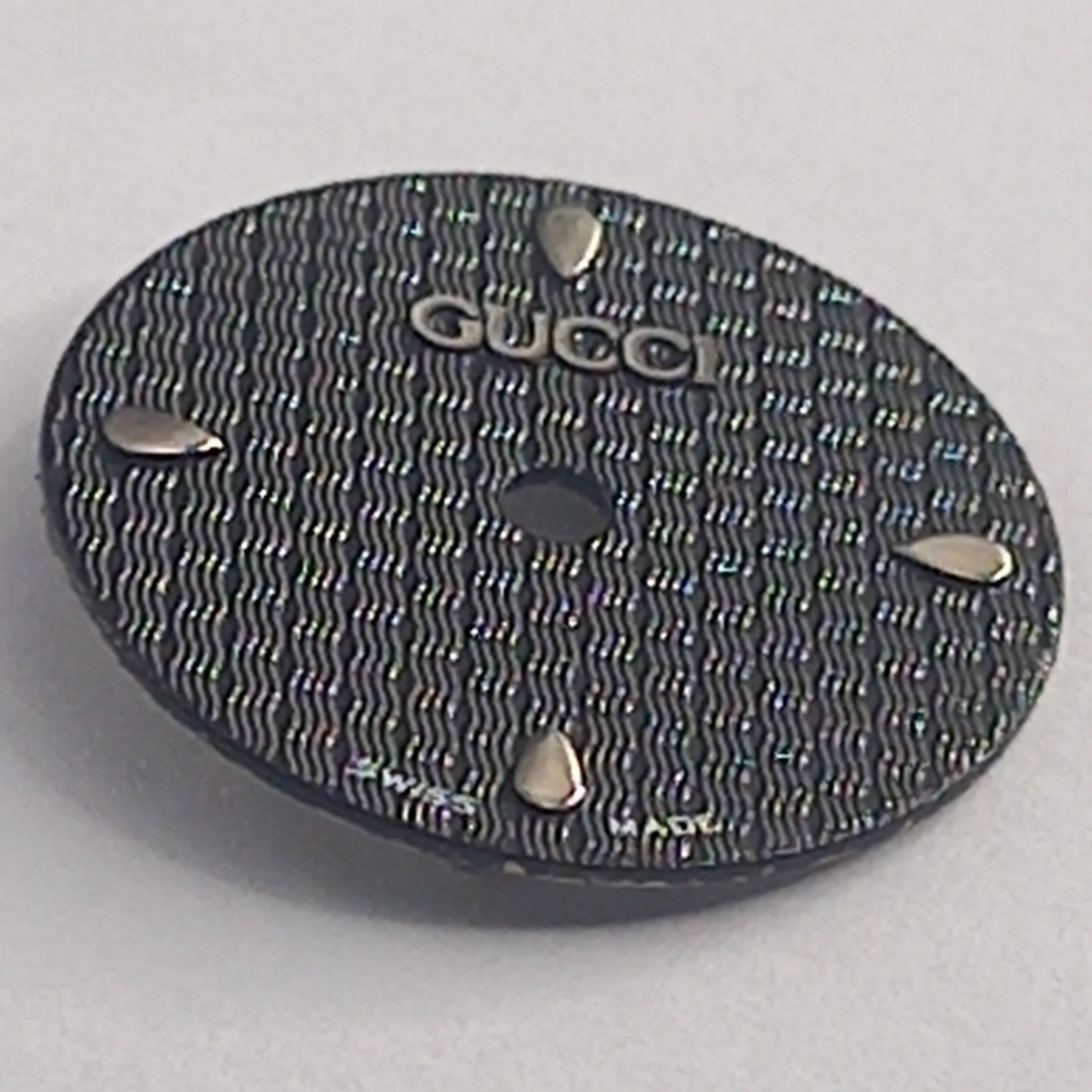 GUCCI Original /  Dail CADRAN NOIR 6500L /ACIER / Part No. 051A259/ Color  BLACK