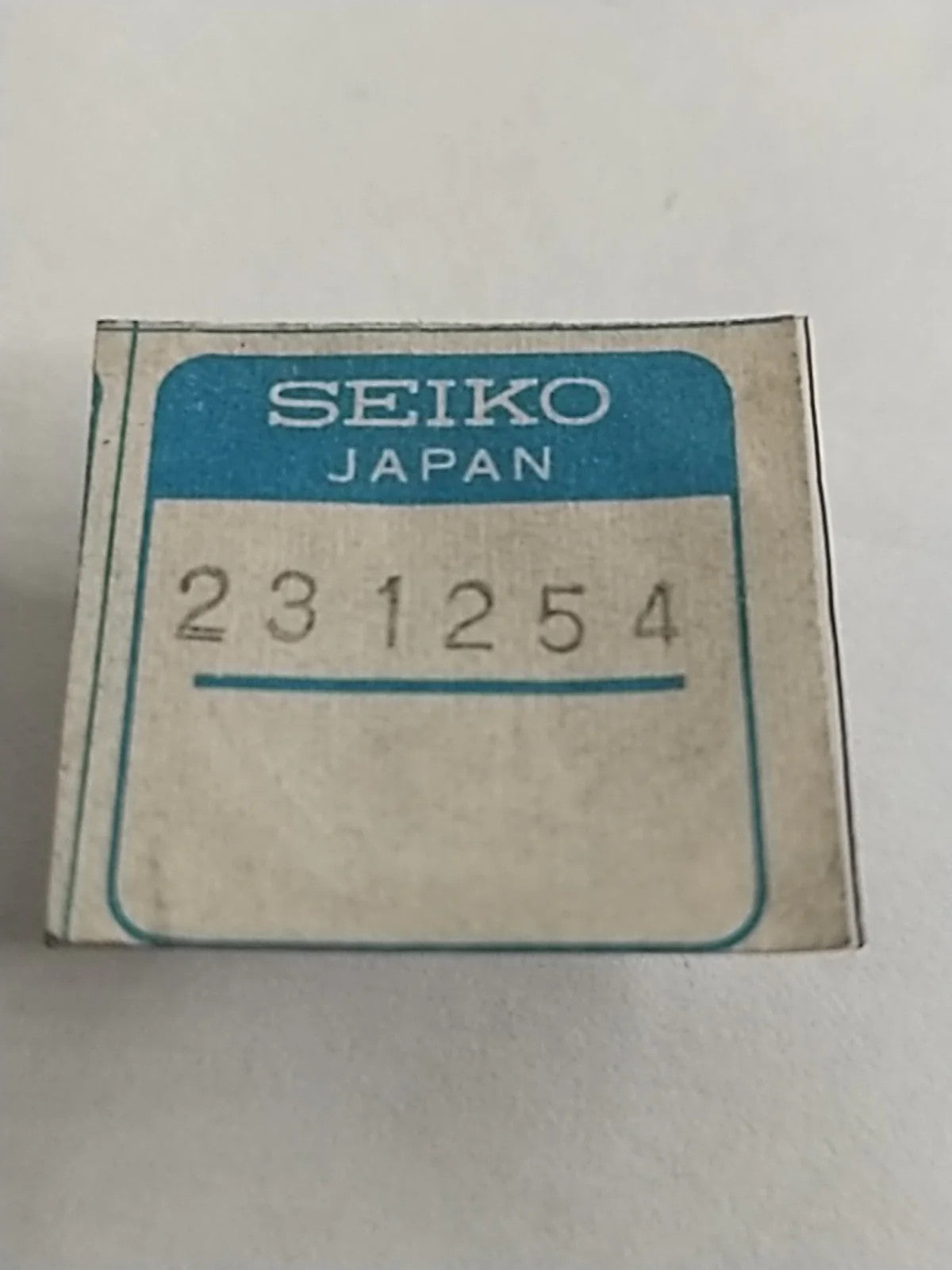 NOS Seiko Parts 231 254