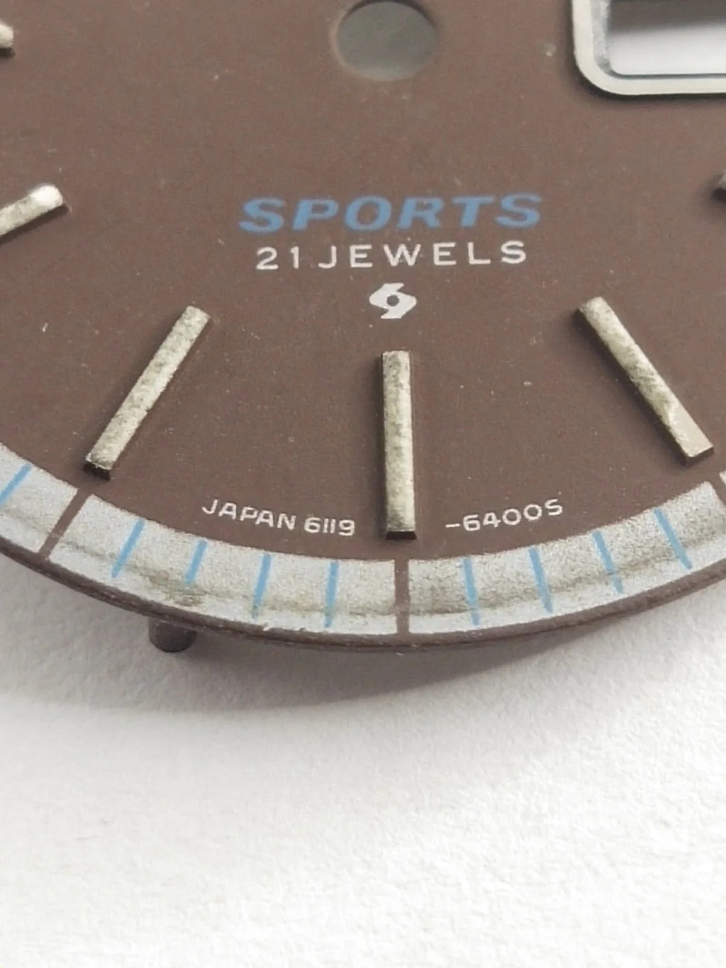 Original Seiko Dial 6119-6400C brown color / used