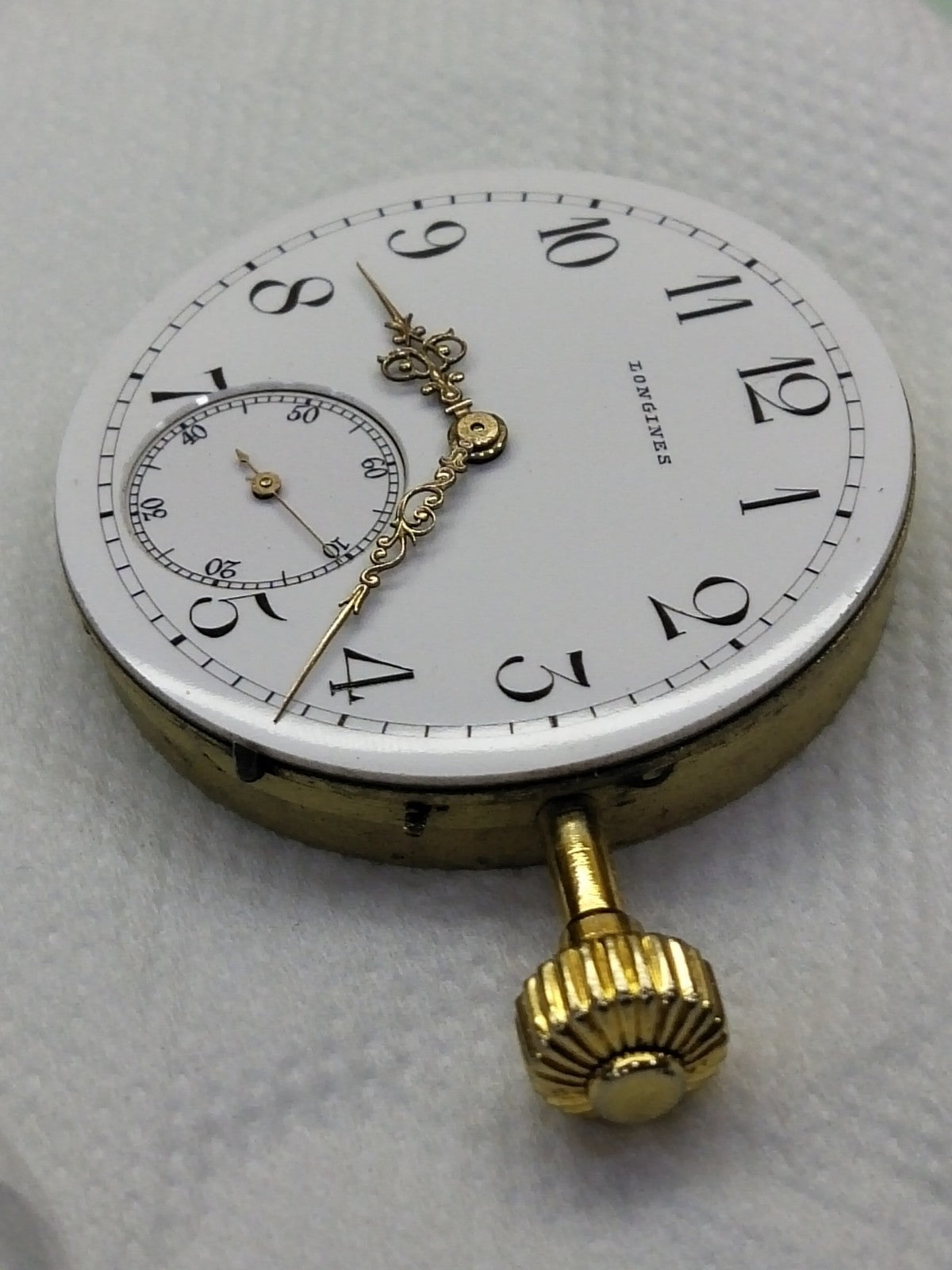 Longines manual movement With dial and hands / working perfectly  /used