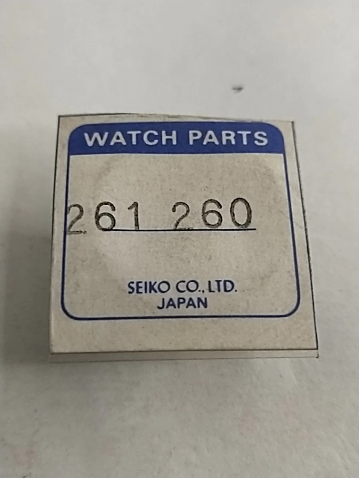 NOS Seiko Parts 261 260