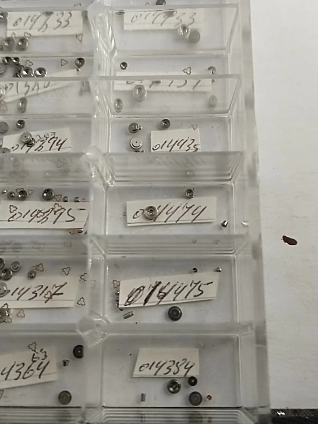 Original Seiko Diashock/ Lower / Cap /Spring/ part . 014 ..... Choose from the