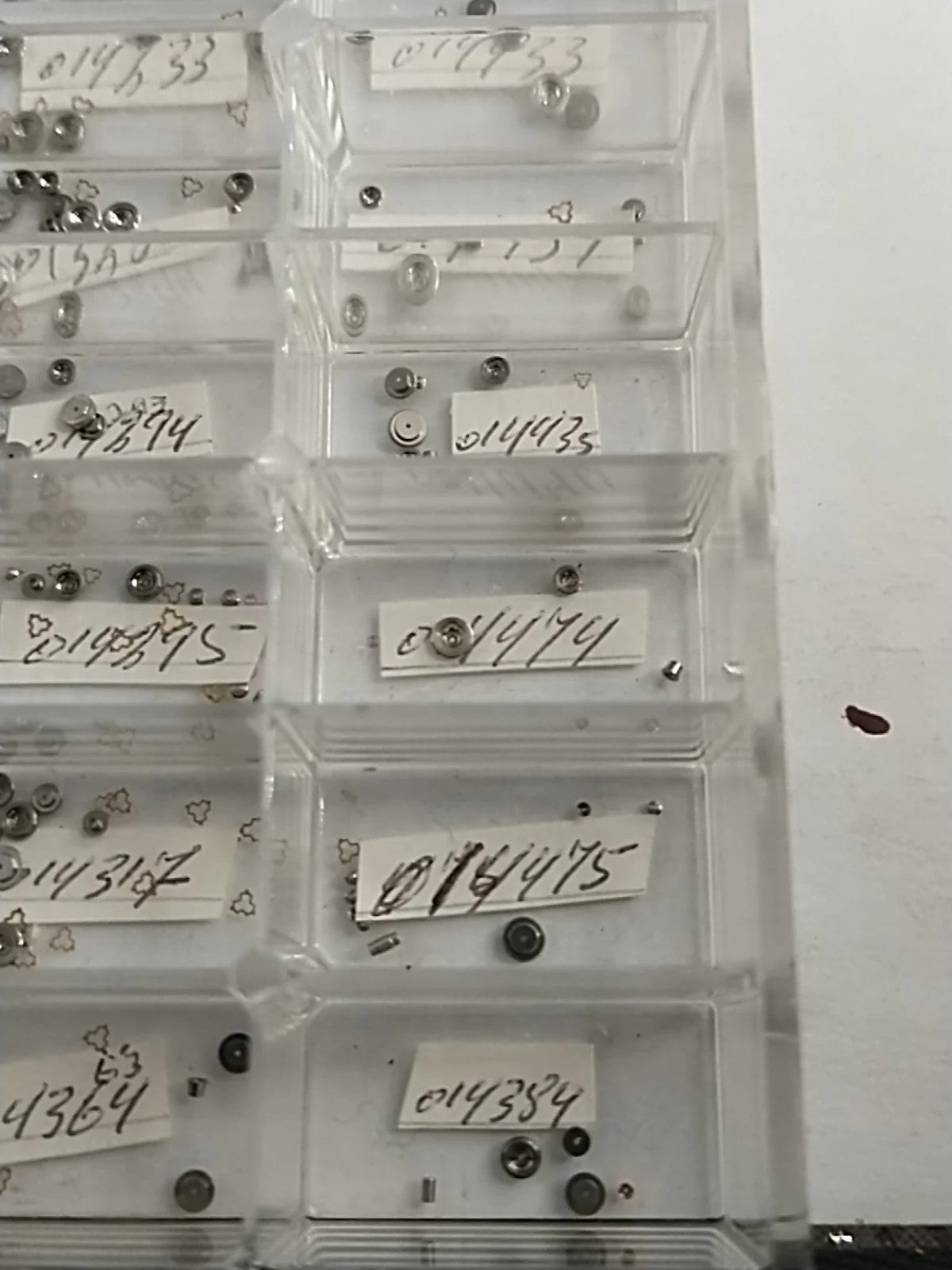 Original Seiko Diashock/ Lower / Cap /Spring/ part . 014 ..... Choose from the