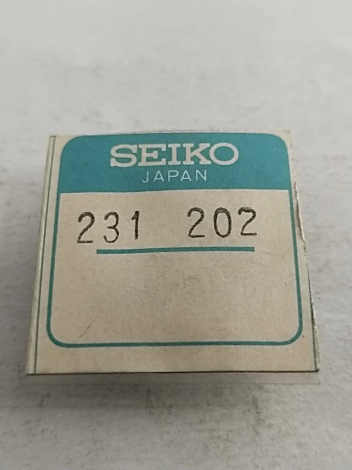 NOS Seiko Parts 231 202
