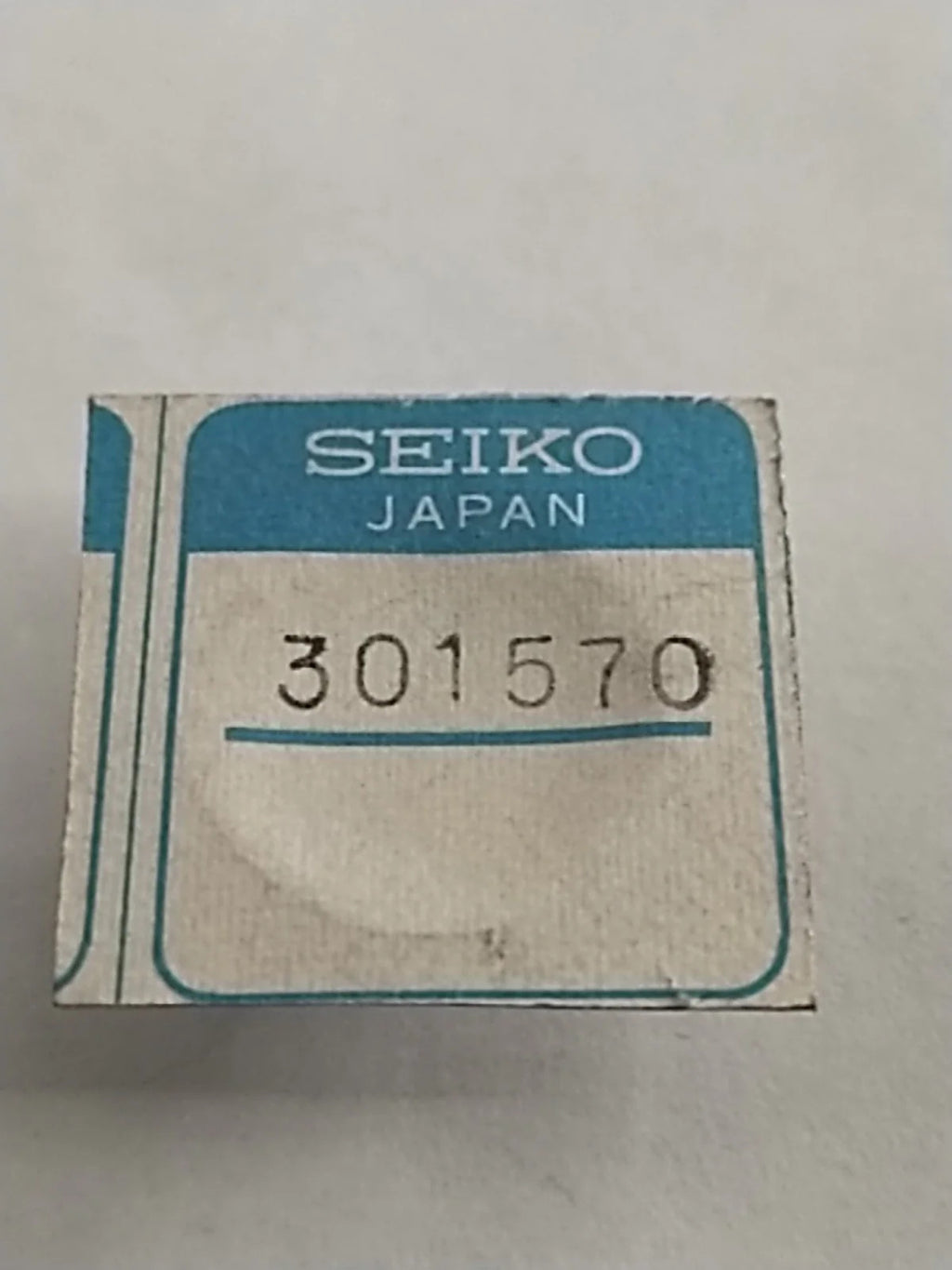 NOS Seiko Parts 301 570