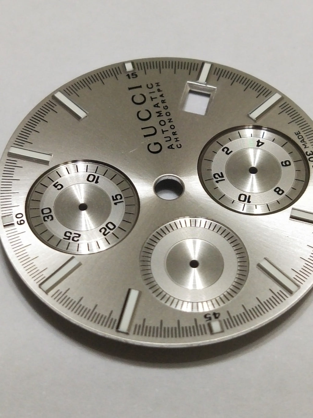 GUCCI Original /  chronograph Dail   / Part No. YDA 05194/  silver color  