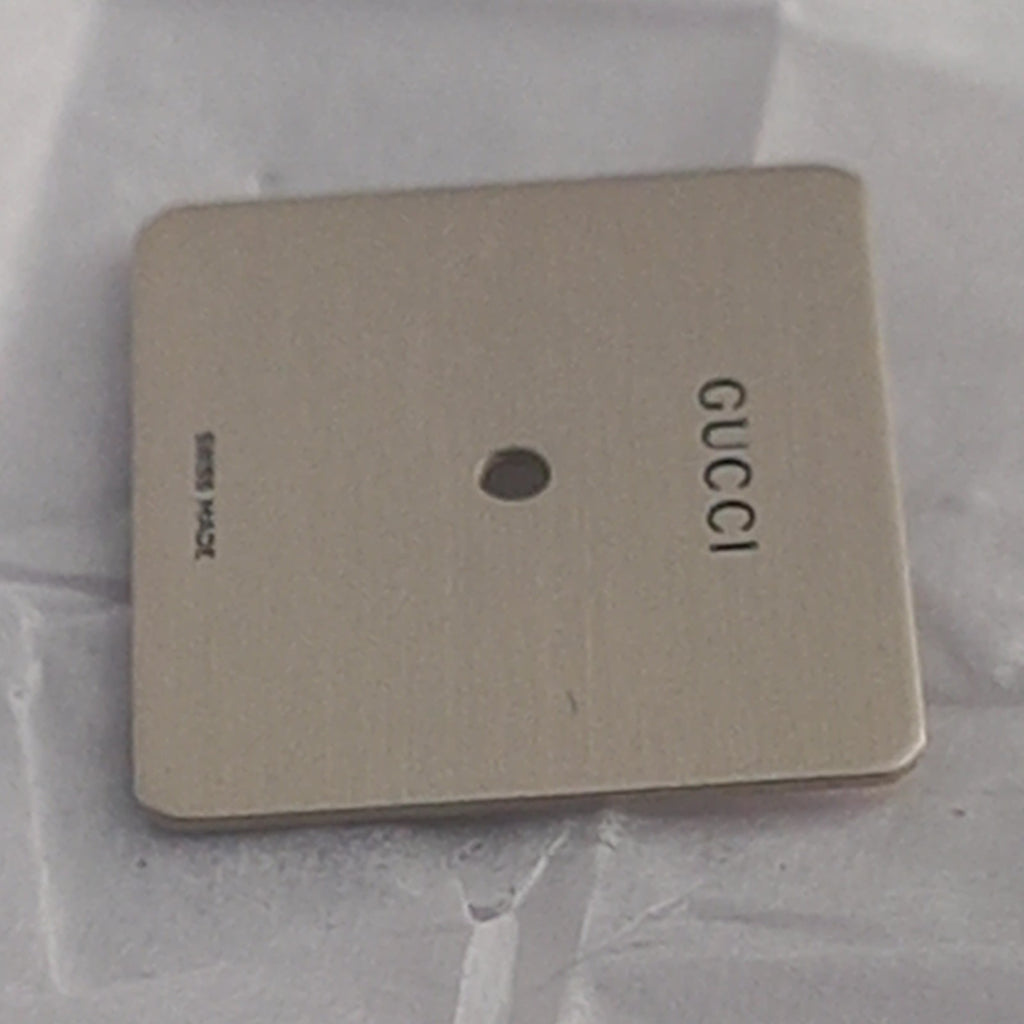 GUCCI Original /  Dail CADRAN ACIER 3600L/ Part No. 051.A332.6/ Color  SILVER