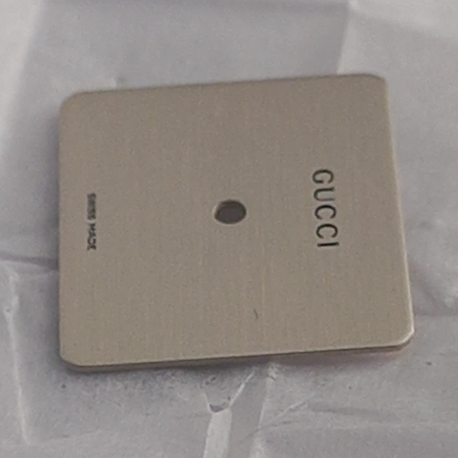 GUCCI Original /  Dail CADRAN ACIER 3600L/ Part No. 051.A332.6/ Color  SILVER