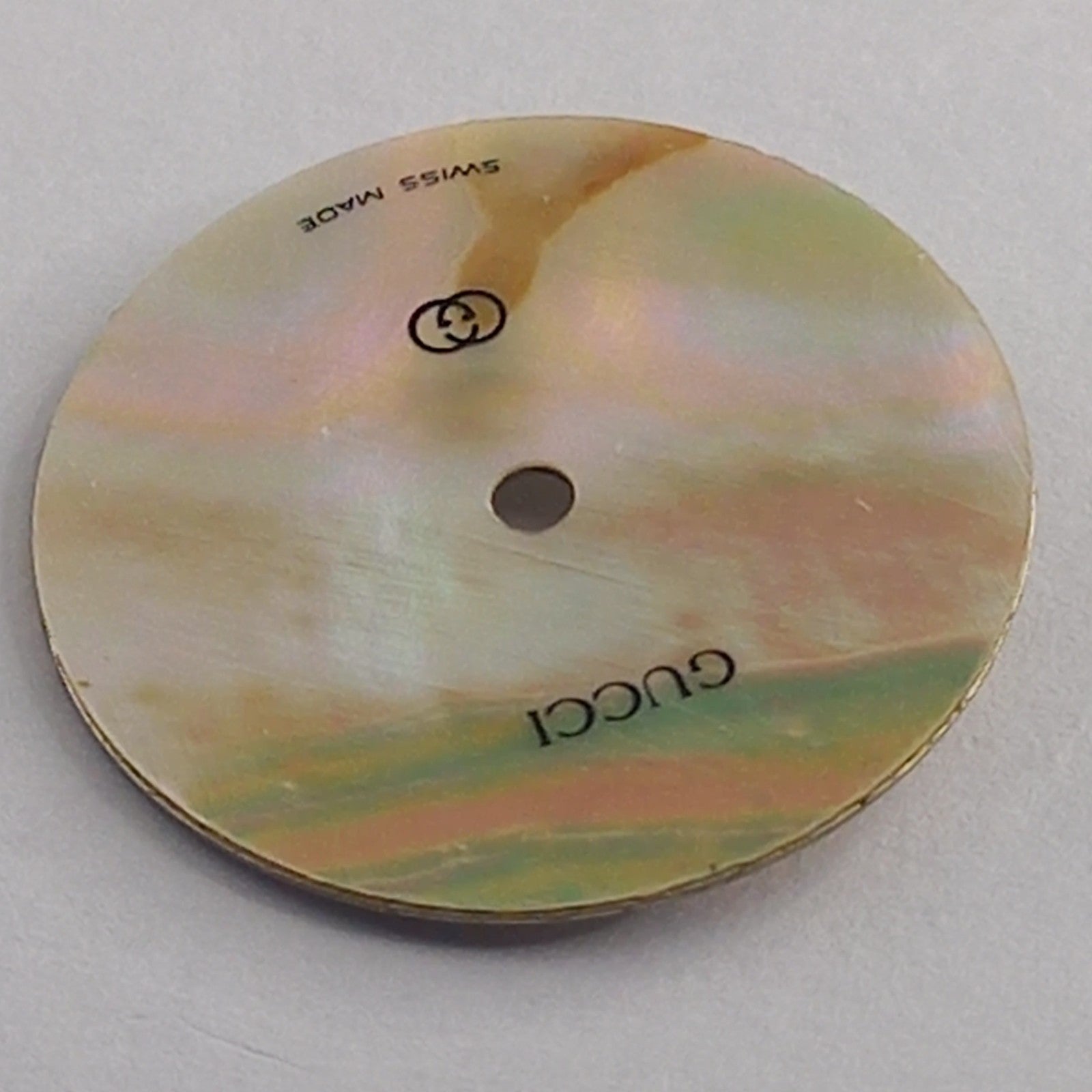 GUCCI Original / Dail CAD.MOP. 30O0L  / Part No. 051.129/  COLOR GOLD SKY