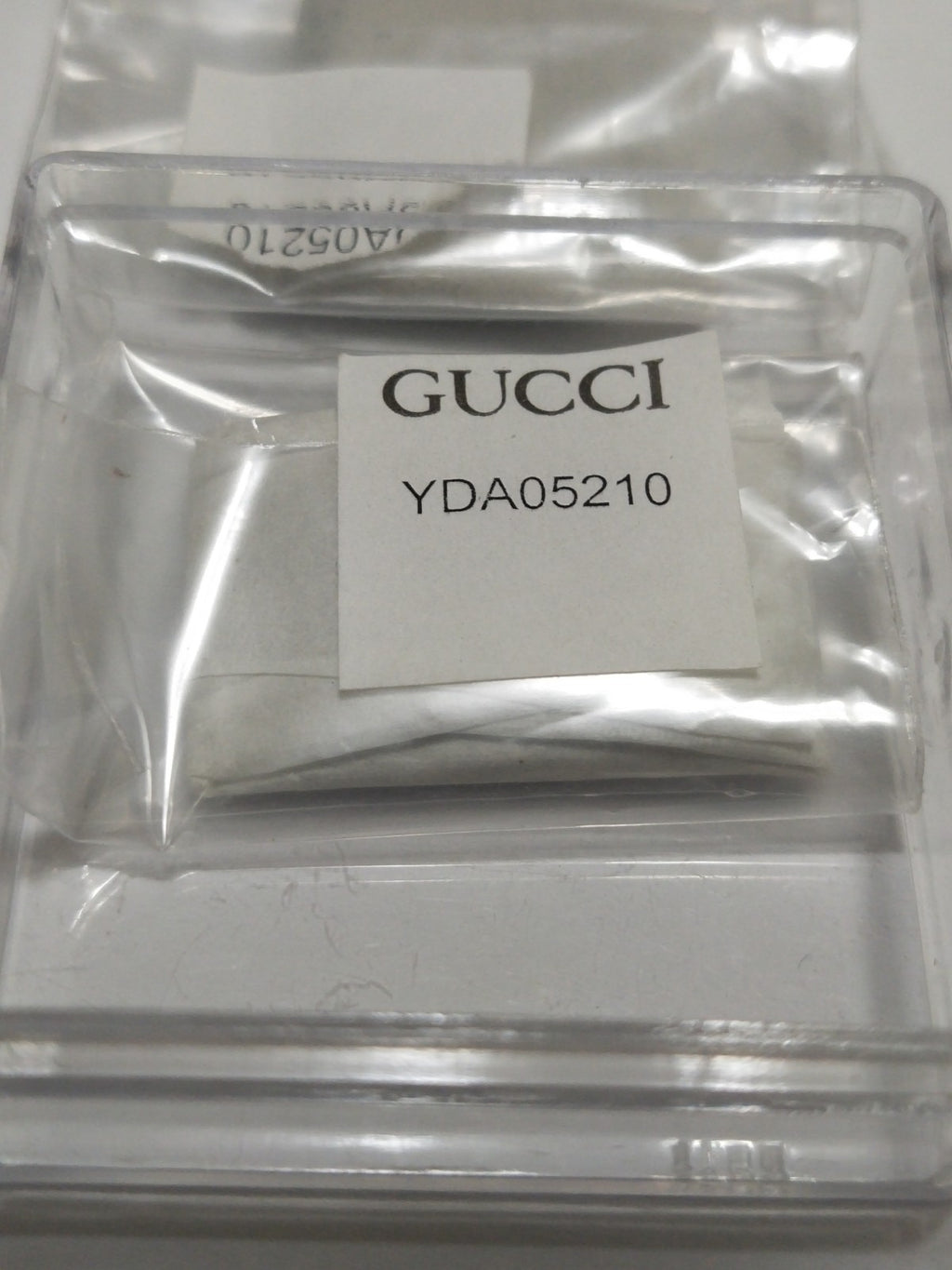 GUCCI Original / Dail   / Part No. YDA05210/  BLACK color /Crystal Dial