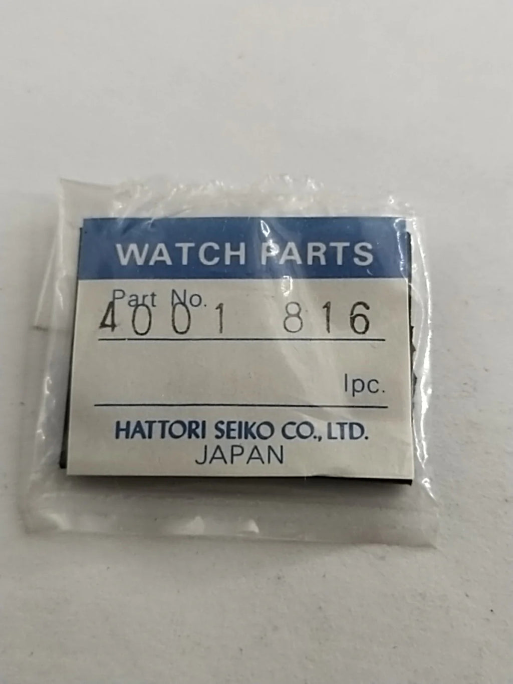 NOS Circuit Plock Seiko Part . 4001 816