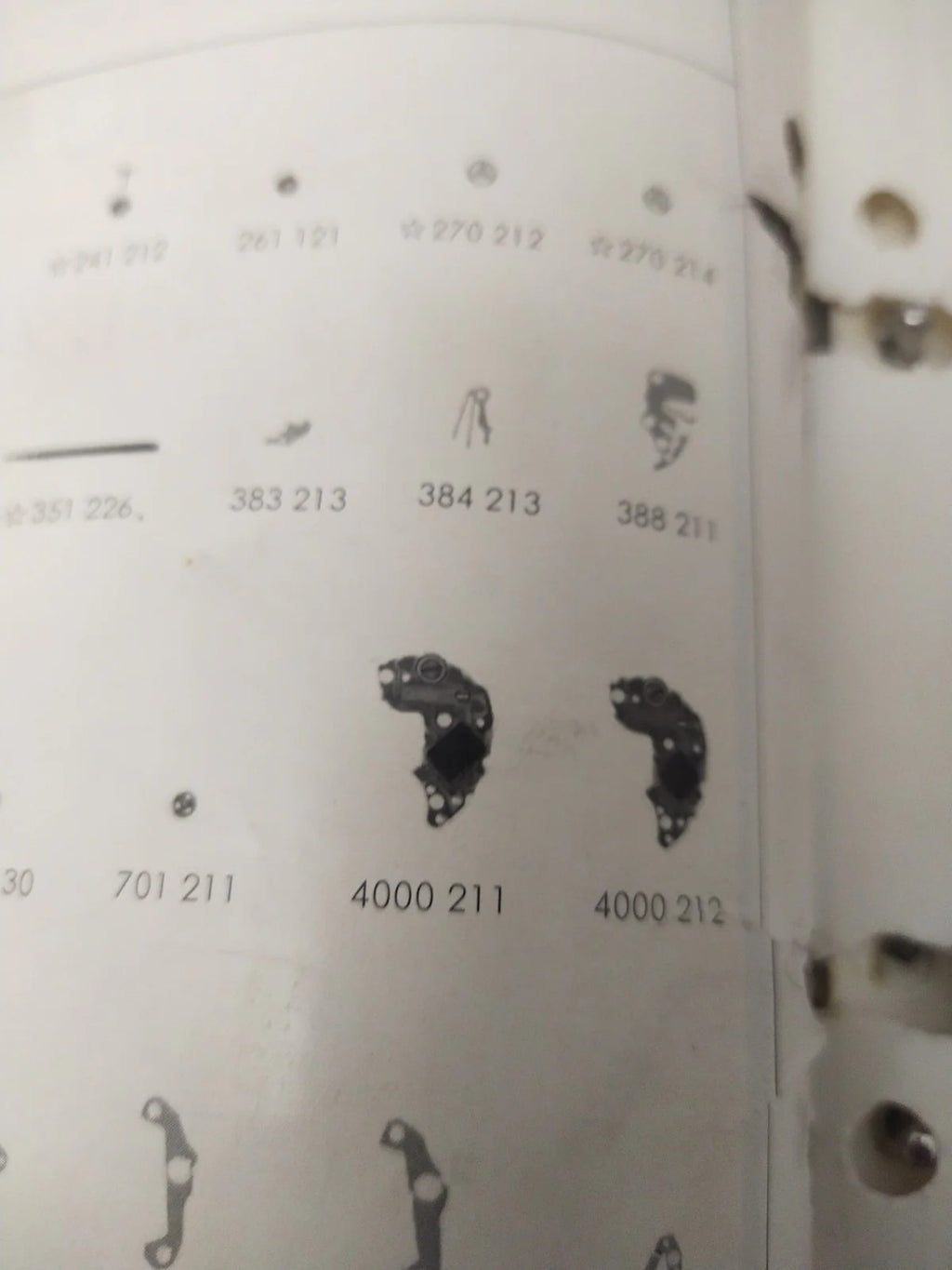 NOS Circuit Plock Seiko Cal . 2C20A / 21A/Part . 4000 211/212 Price for one piec